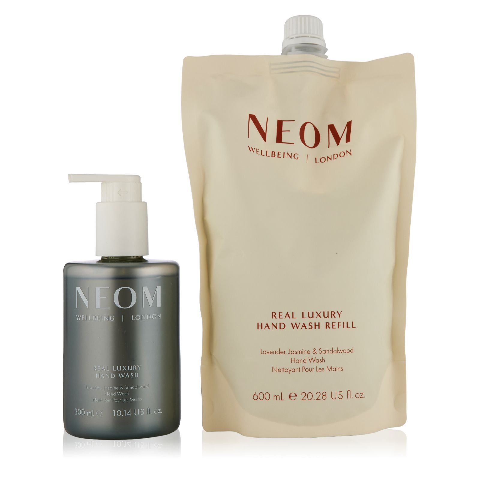 Neom Wellbeing Hand Wash and Refill