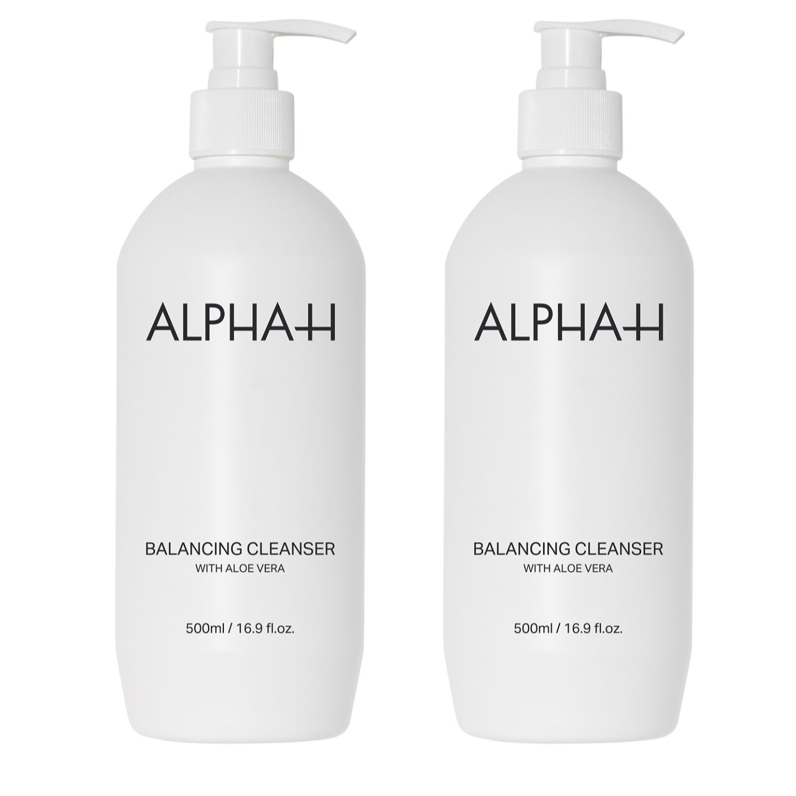Alpha-H Supersize Balancing Cleanser 500ml Duo