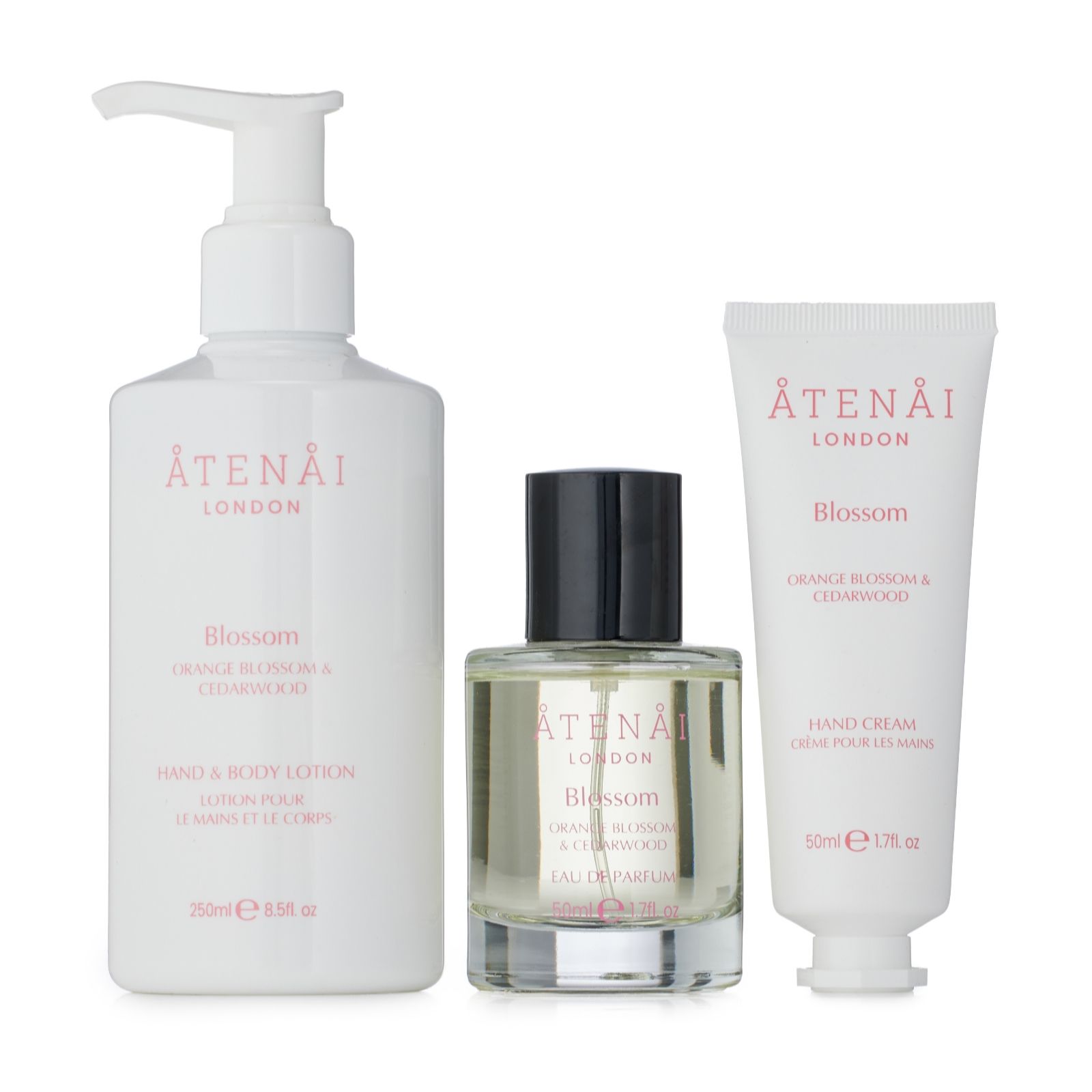 Atenai Eau de Parfum Hands & Body Trio