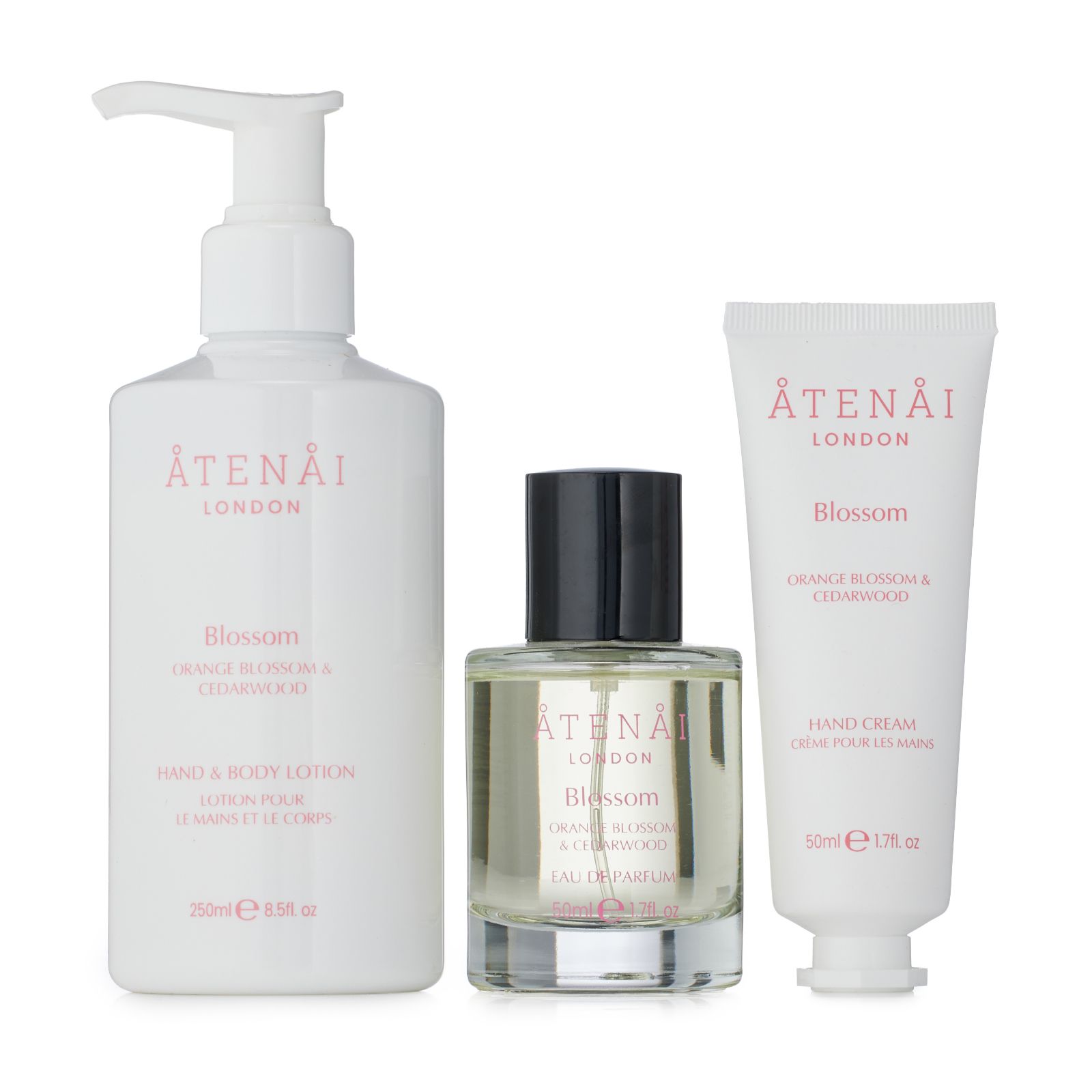 Atenai Eau de Parfum Hands & Body Trio
