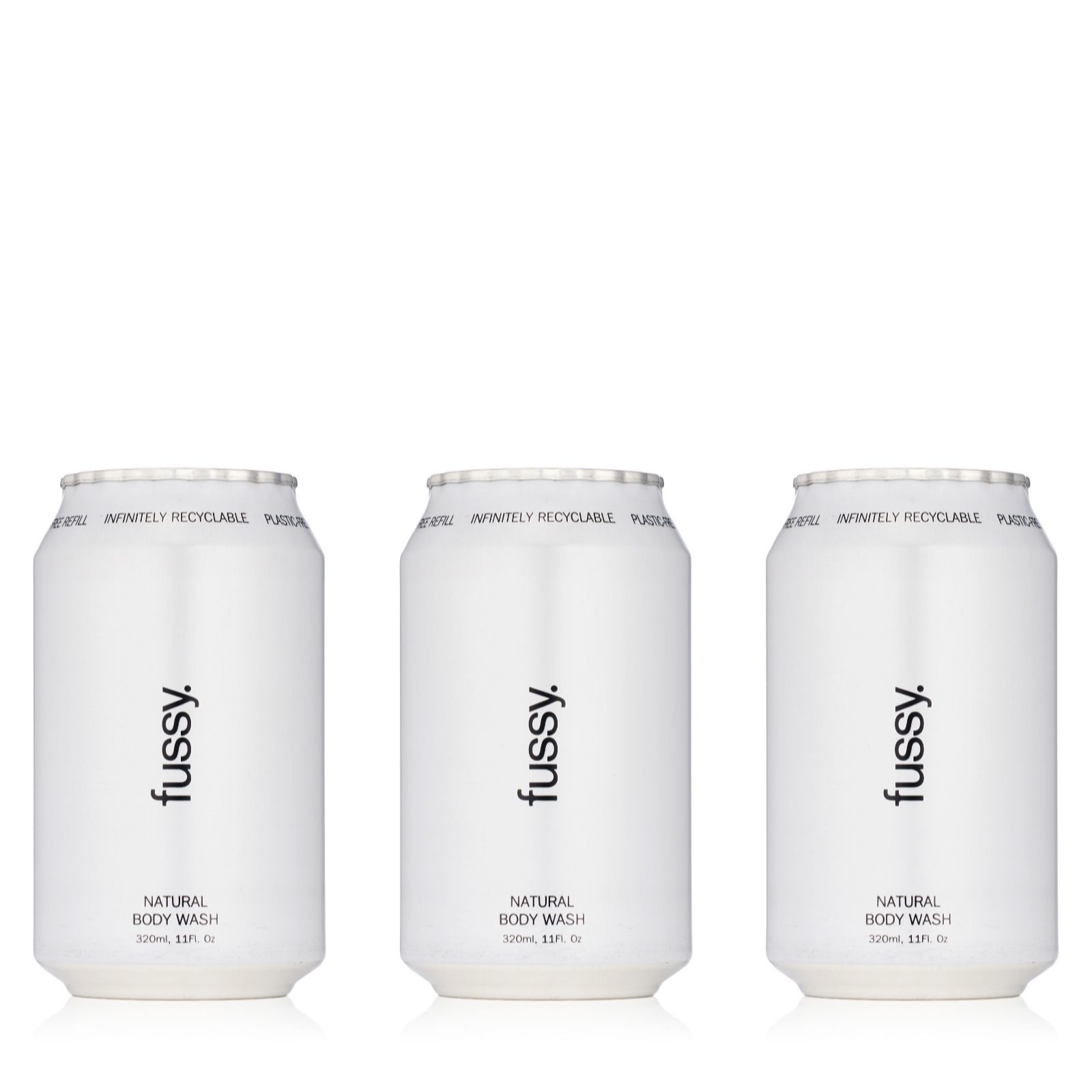 Fussy Body Wash Refill Trio