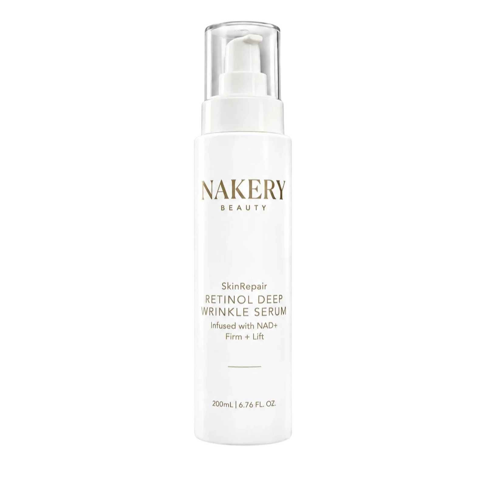Nakery Beauty Supersize Retinol Deep Wrinkle Serum with NAD+ 200ml