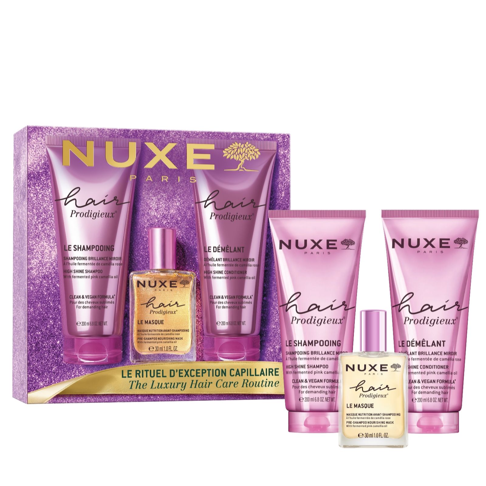NUXE The Luxury Hair Care Routine Gift Set