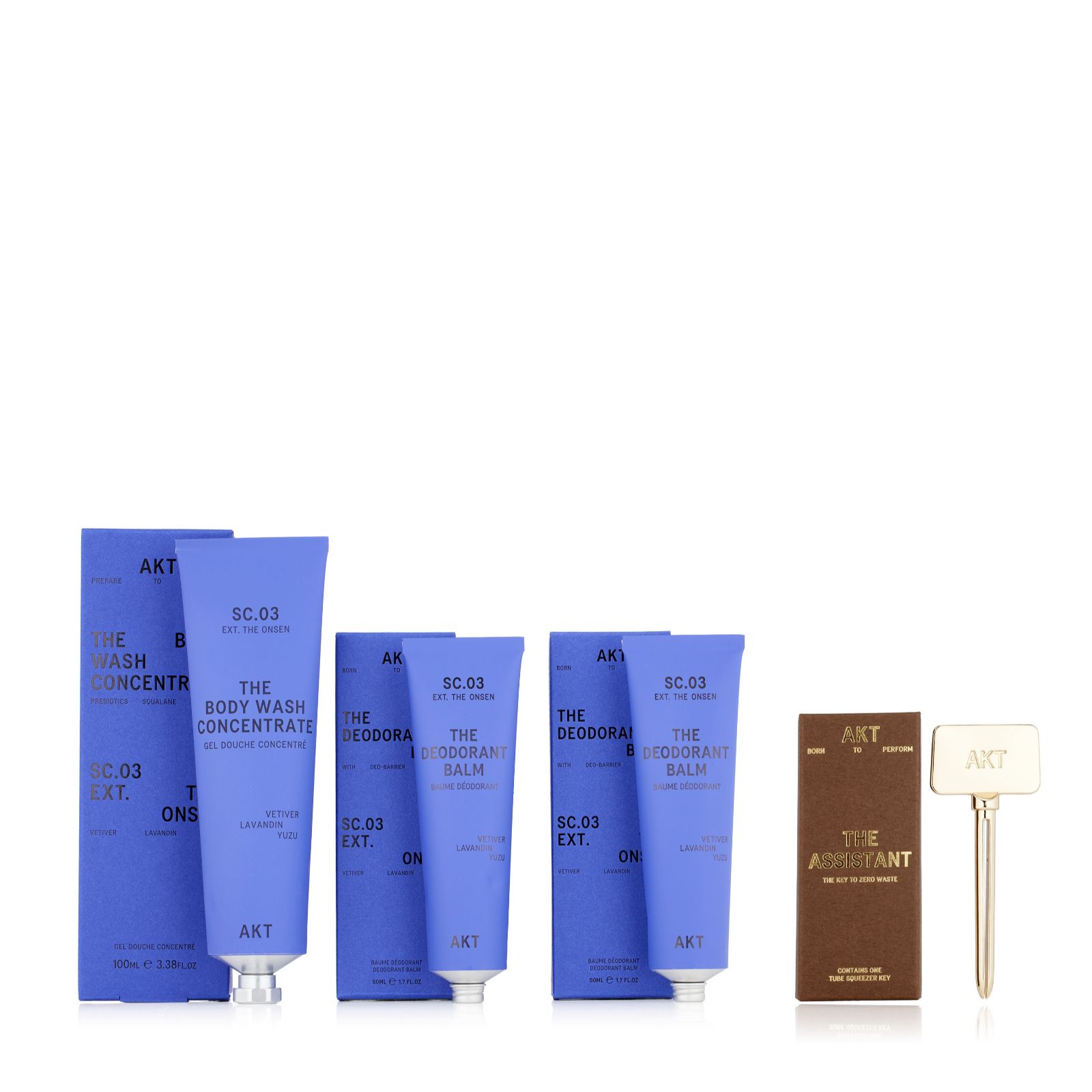 AKT The Deodorant Balm & Body Wash Concentrate