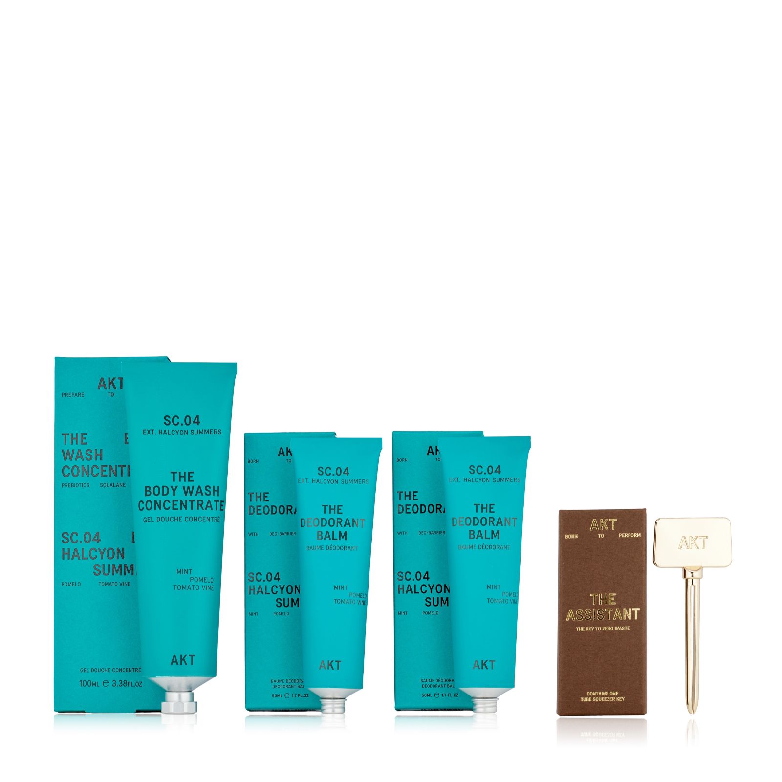 AKT The Deodorant Balm & Body Wash Concentrate