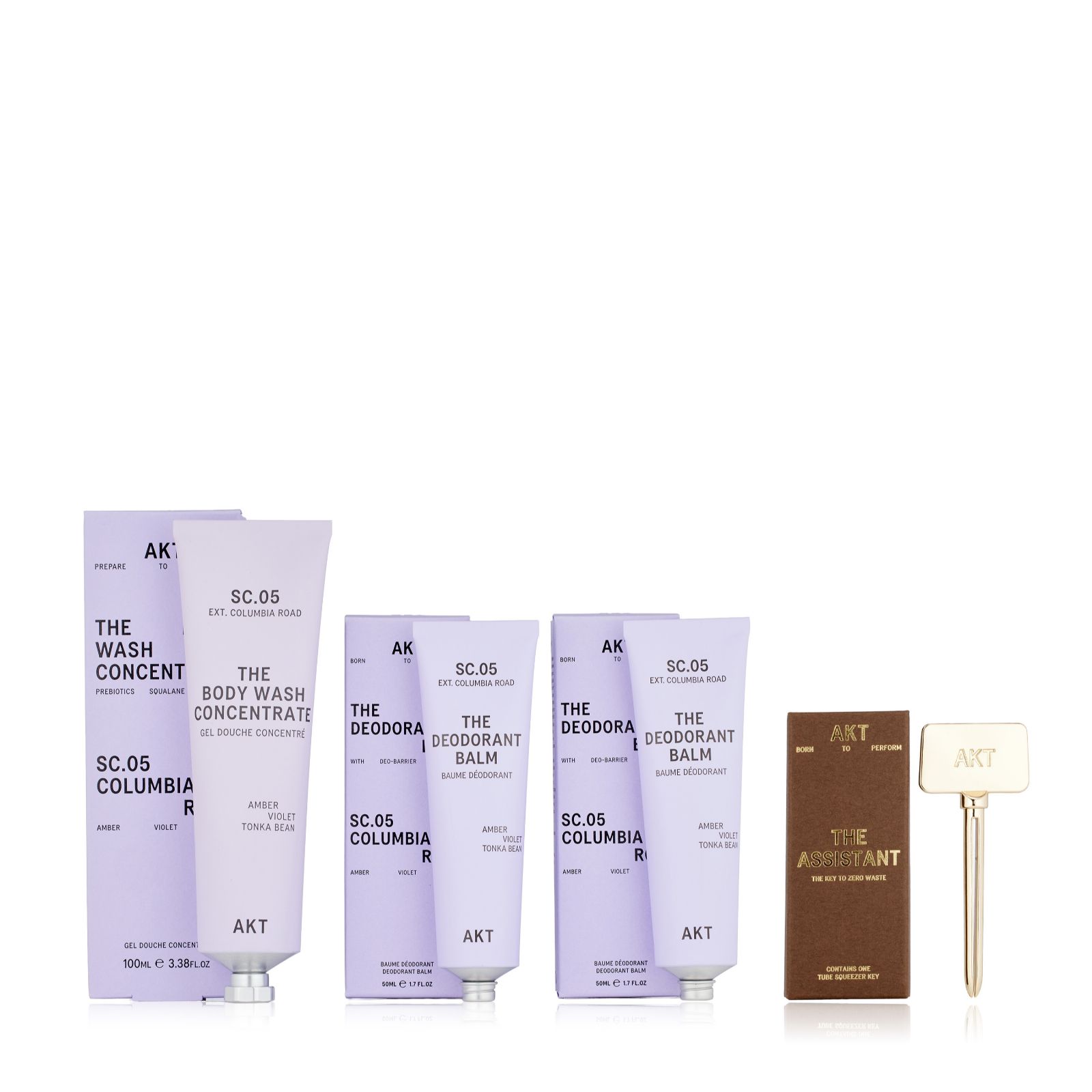 AKT The Deodorant Balm & Body Wash Concentrate