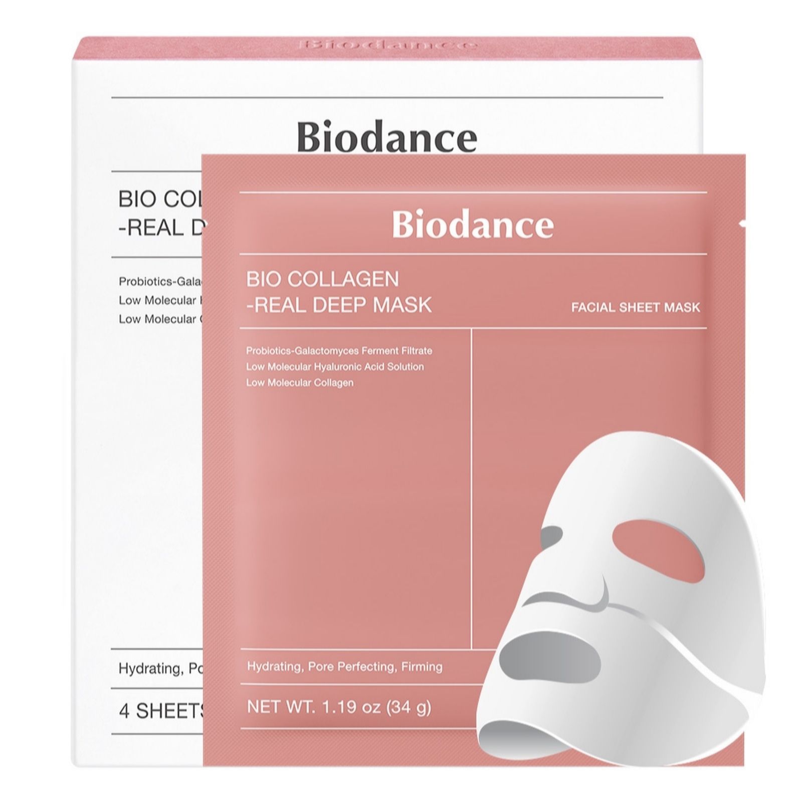 Biodance Bio-Collagen Real Deep Mask Set of 4