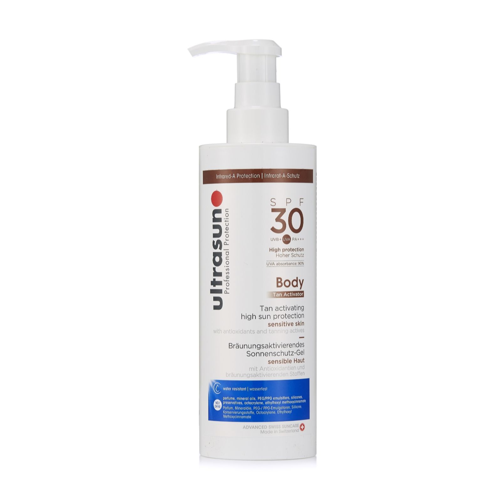 ultrasun sun tan lotion
