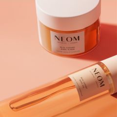 NEOM Wellbeing Real Luxury Body Scrub & Body Oil Duo