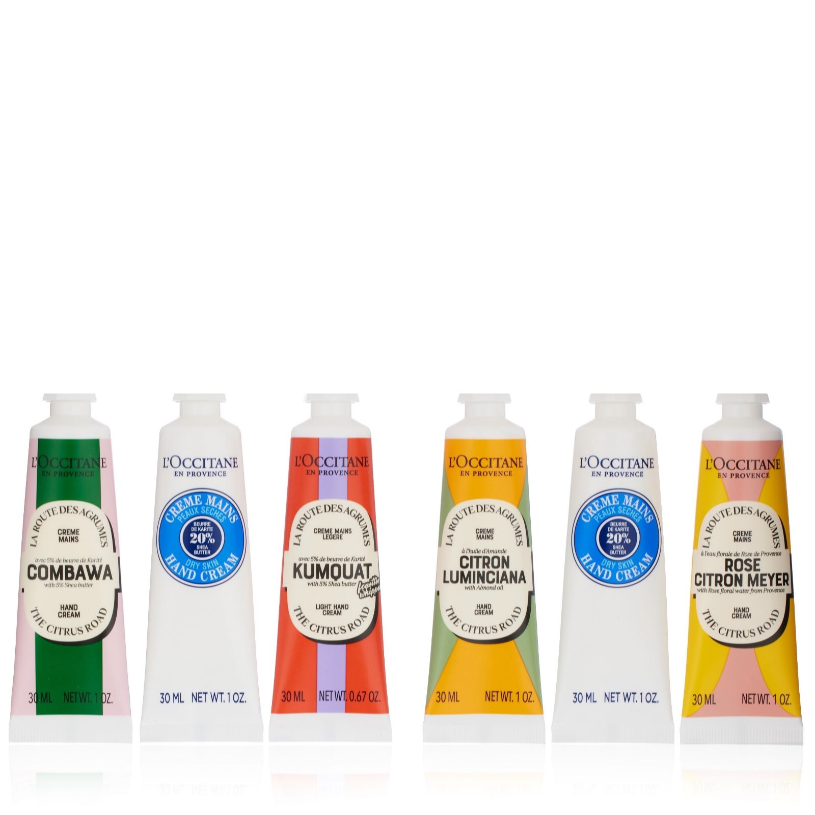 L'Occitane 6 Piece 30ml Hand Cream Boxed Duo