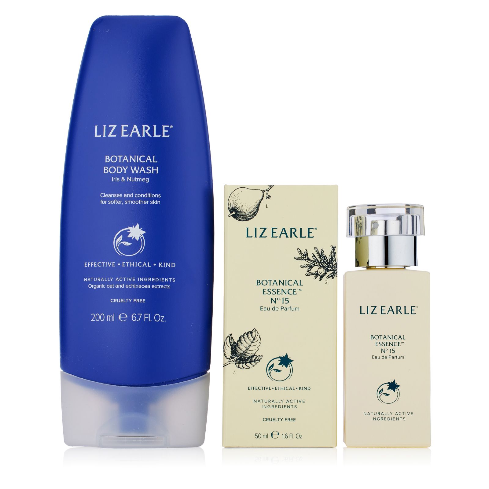 Liz Earle Botanical Essence with Iris & Nutmeg Body Wash