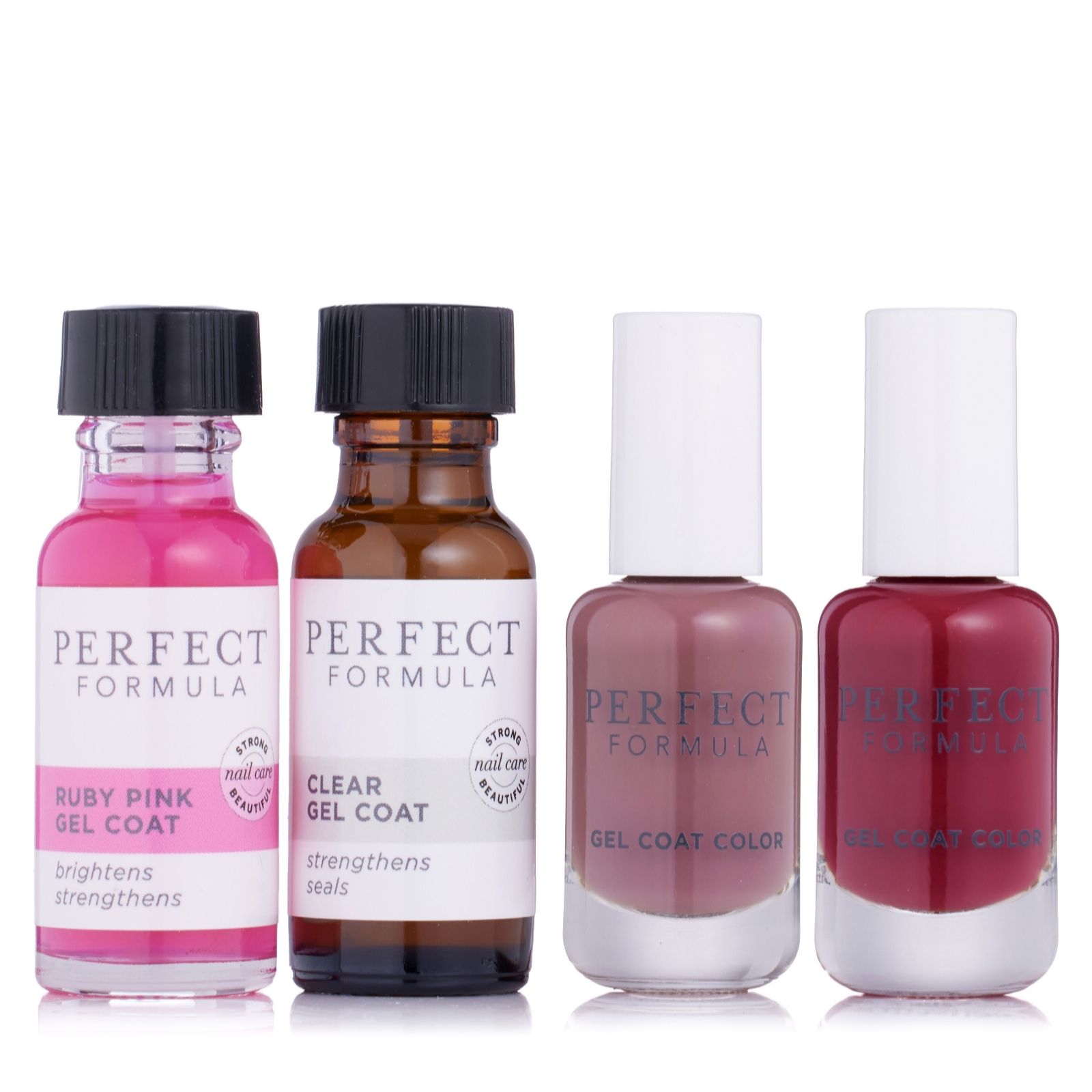 Perfect Formula 4 Piece Gel Coat & Colour Set