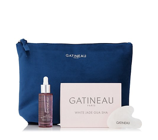 Gatineau DefiLift Firming Facial Oil & Gua Sha with Gift Bag