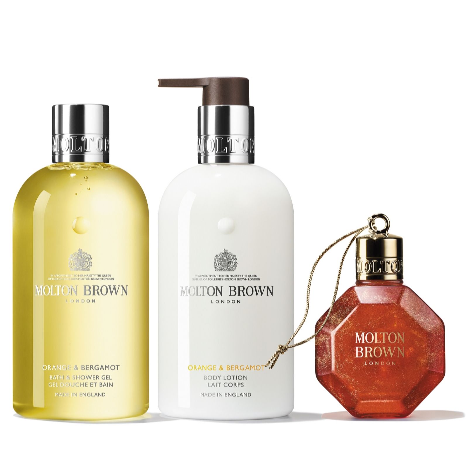 Molton Brown Orange & Bergamot 3 Piece Festive Collection