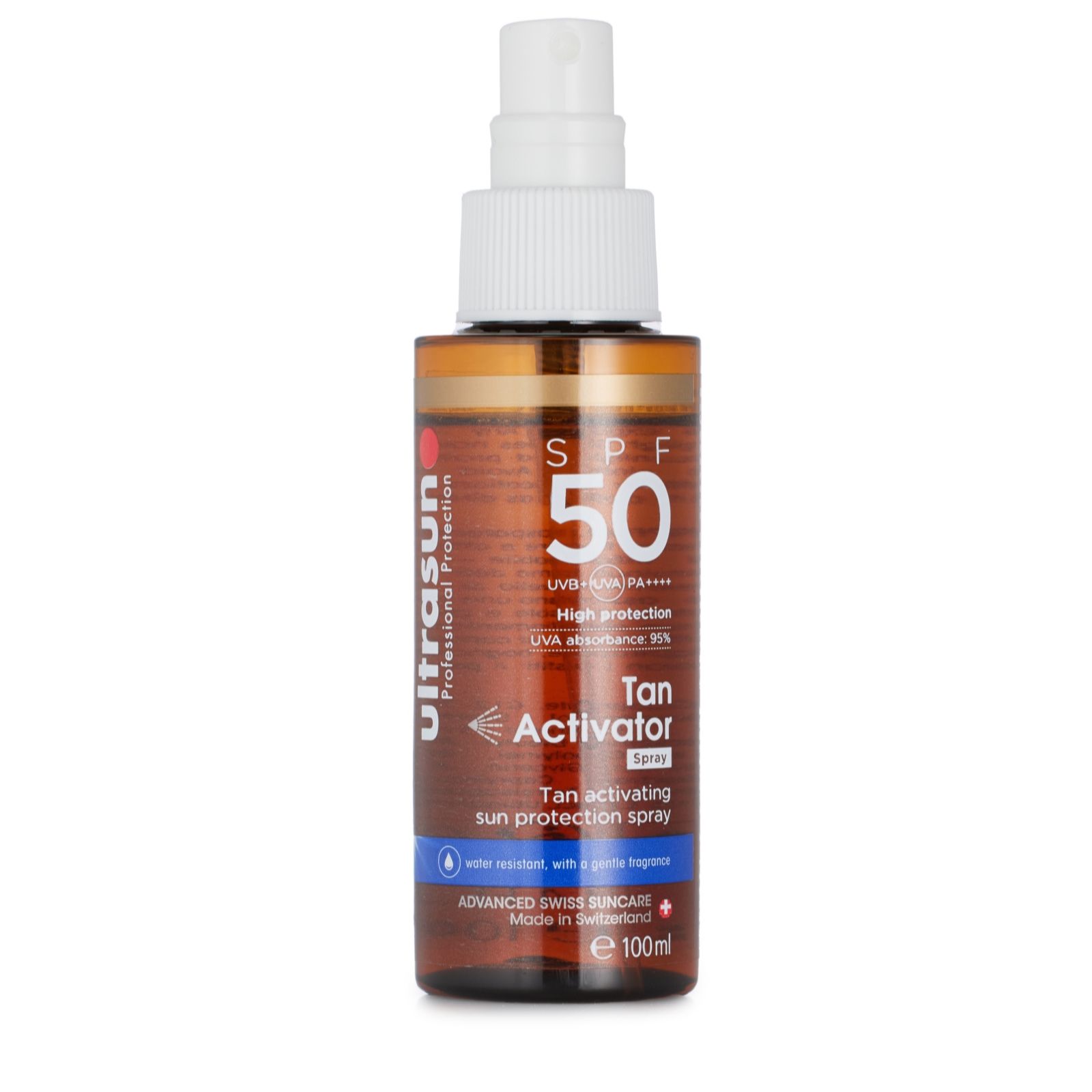 Ultrasun Wet Skin Body Tan Activator Sun Spray SPF 50