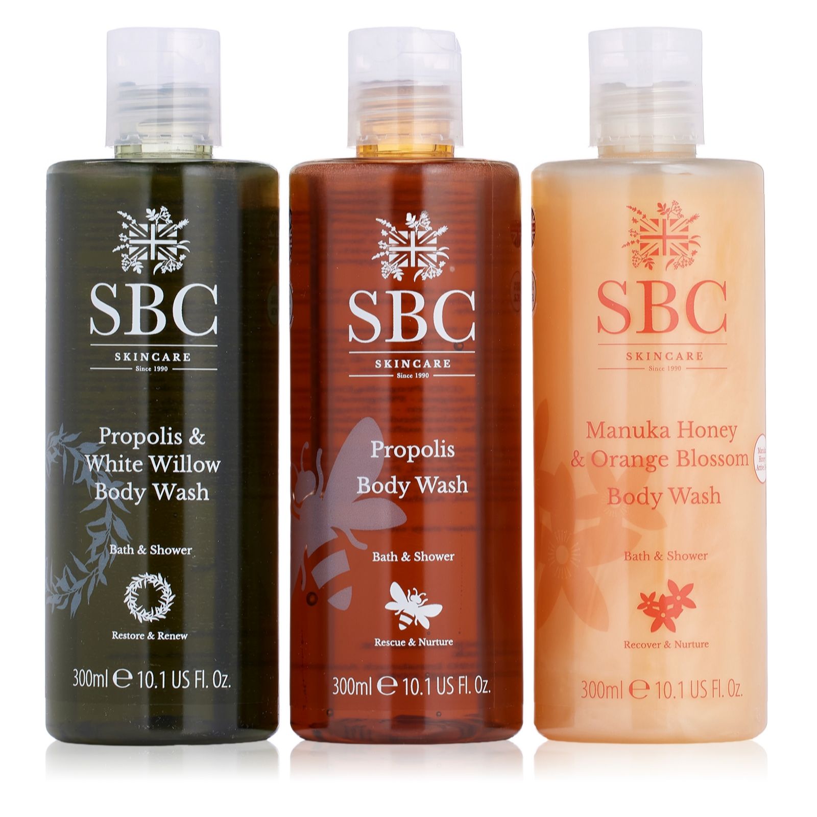 SBC Hive & Honey Bath & Shower Collection