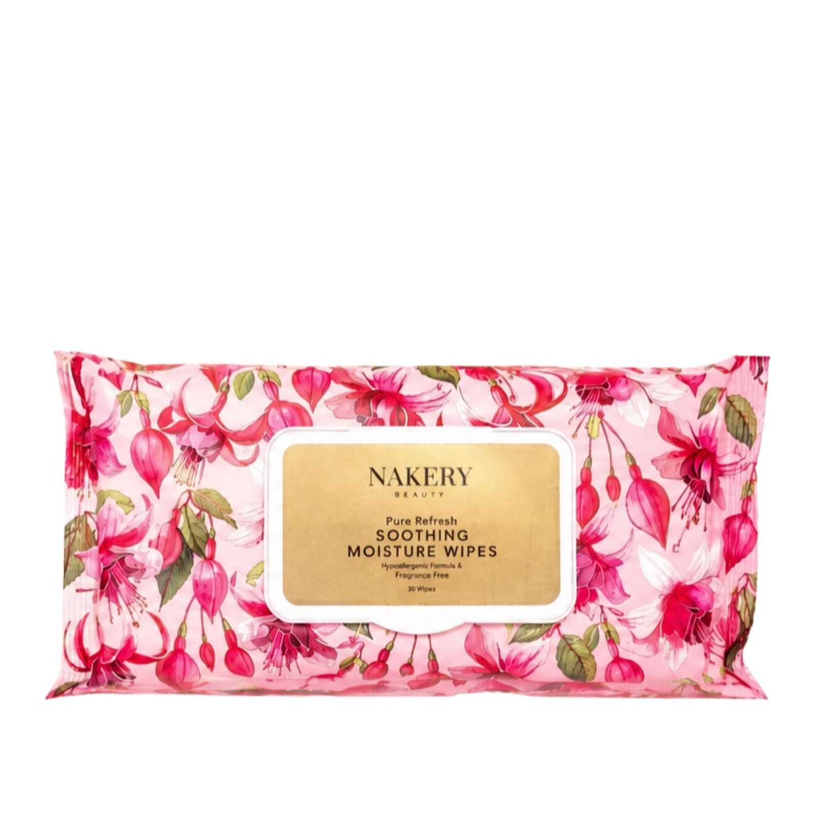 Nakery Beauty Pure Refresh Soothing Moisture Wipes 1 x 30 Piece