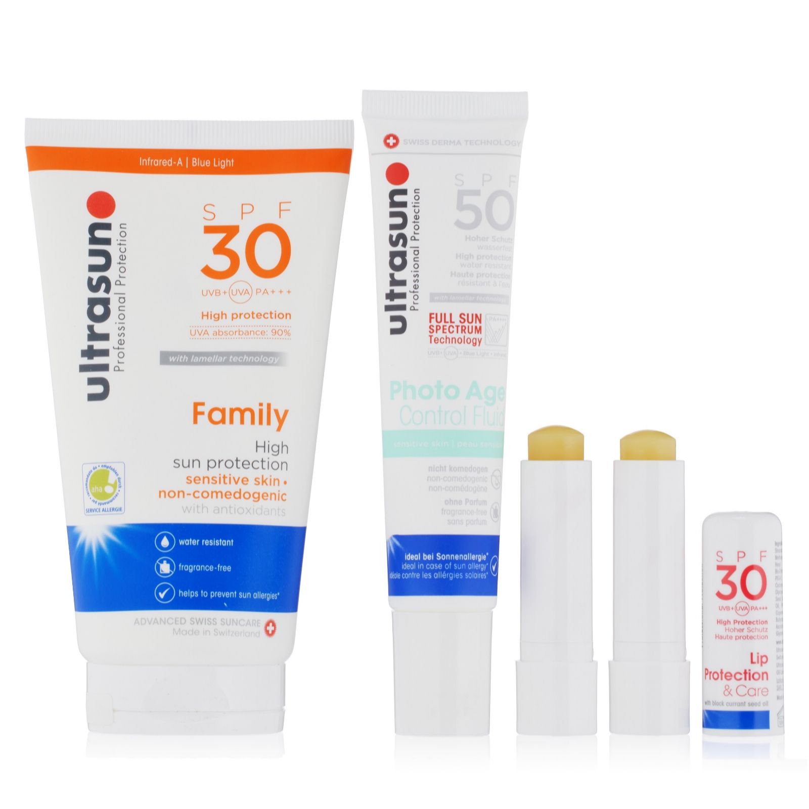 Ultrasun Family Sun Essentials 4 Piece Collection