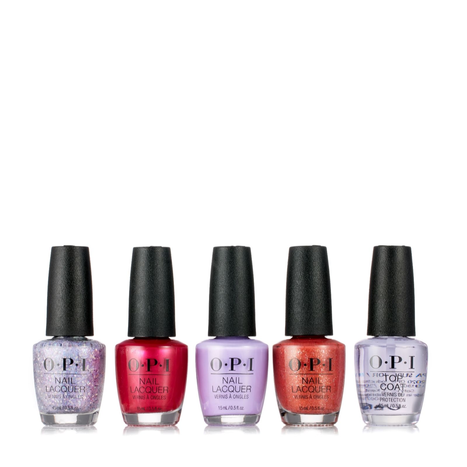 OPI 5 Piece Sickeningly Sweet Nail Lacquer Collection - QVC UK