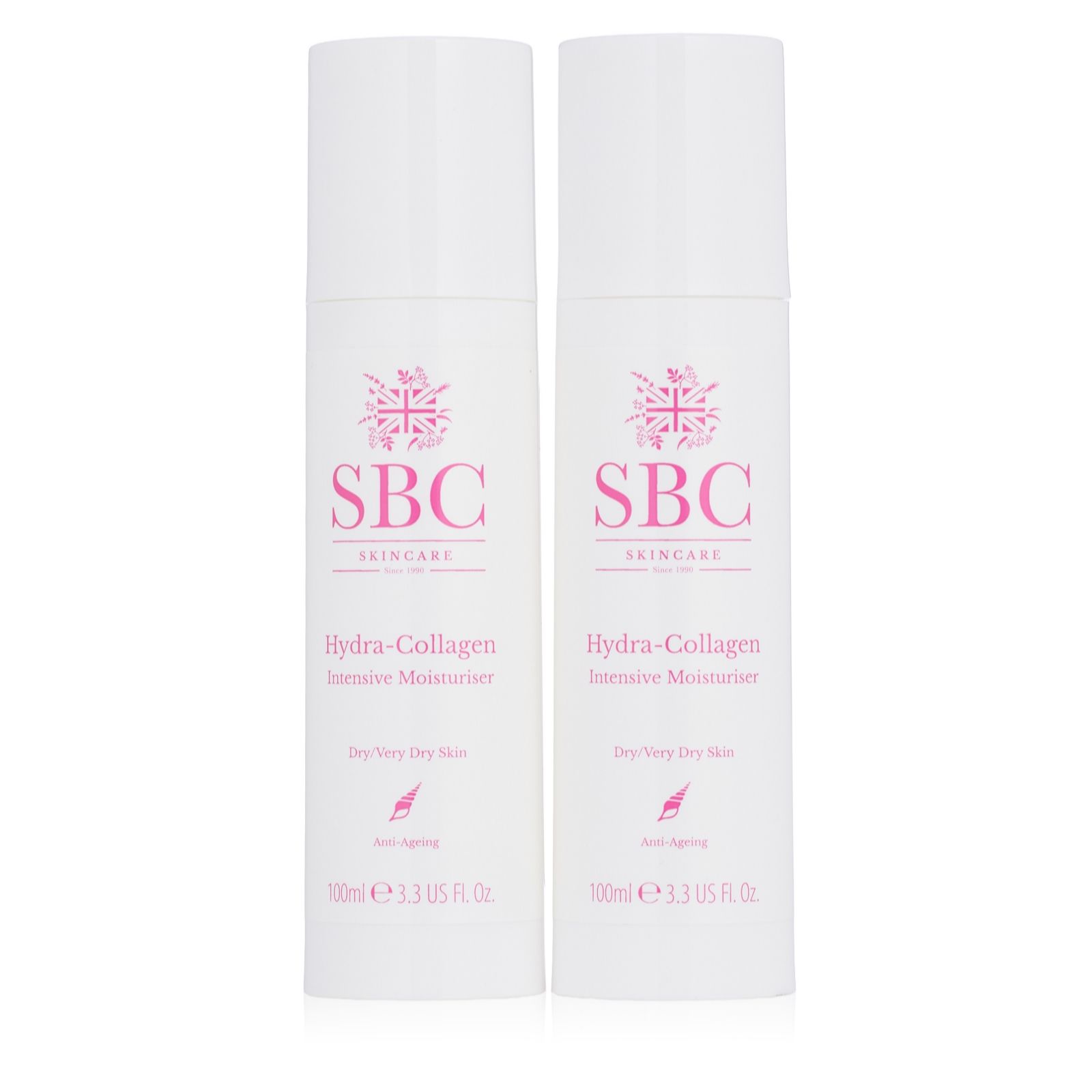 SBC Hydra-Collagen Intensive Moisturiser 100ml Duo