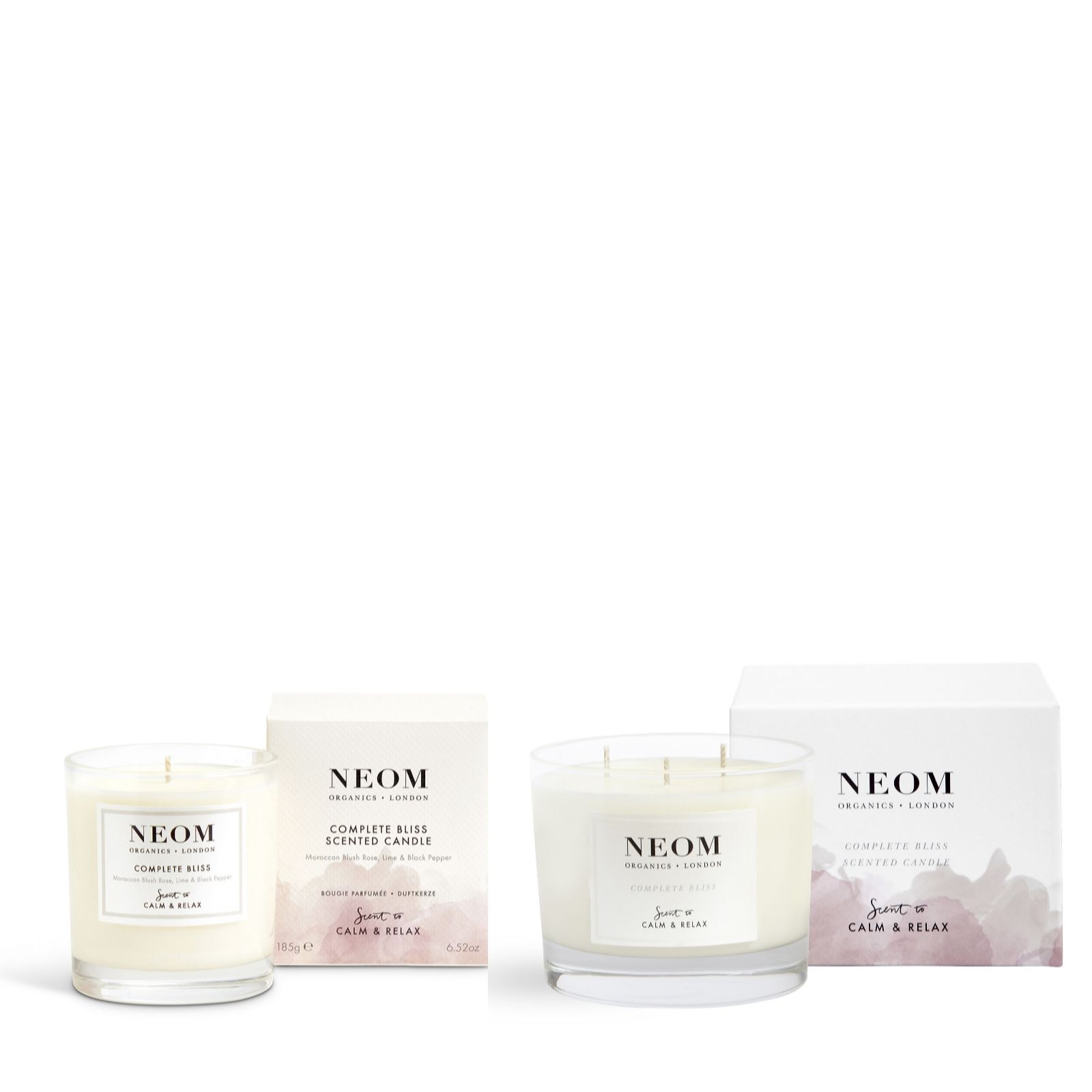 Neom Candle Duo QVC UK