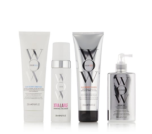 Color Wow 4 Piece Healthy Glossy Hair Heroes