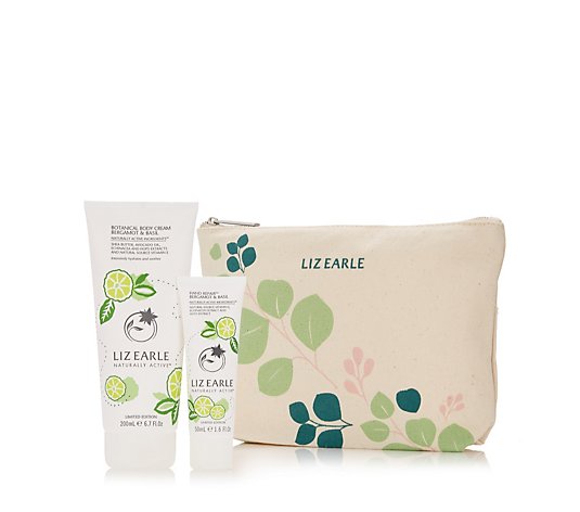 Outlet Liz Earle Bergamot & Basil Hand and Body Cream Duo