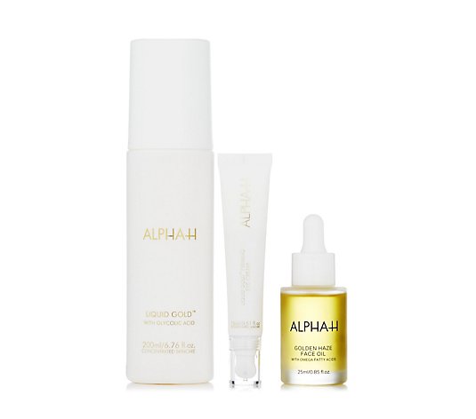 Alpha-H 3 Piece Liquid Gold Skincare Collection