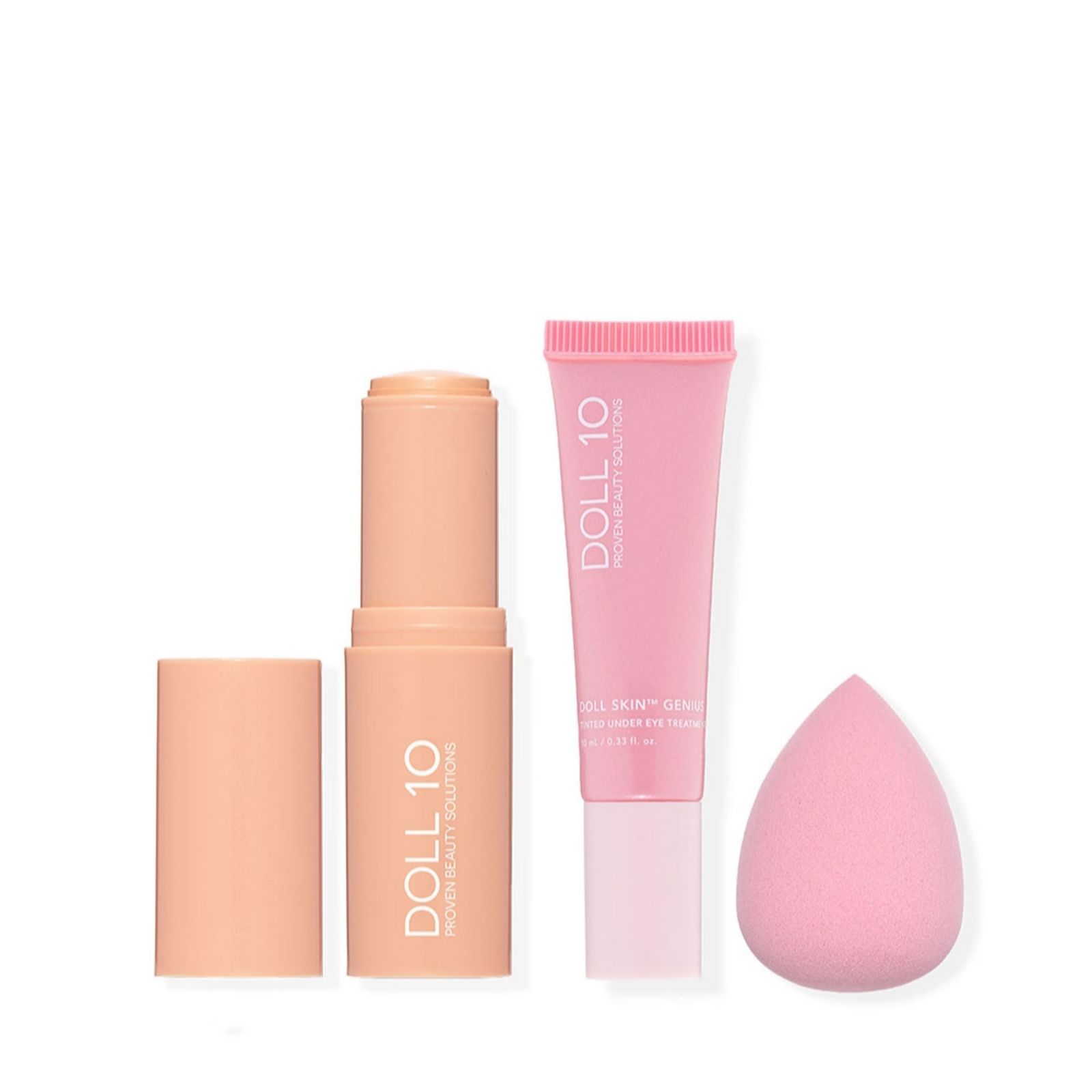 Doll 10 Tinted Eye Serum & Brighten & Correct Eye Stick Duo