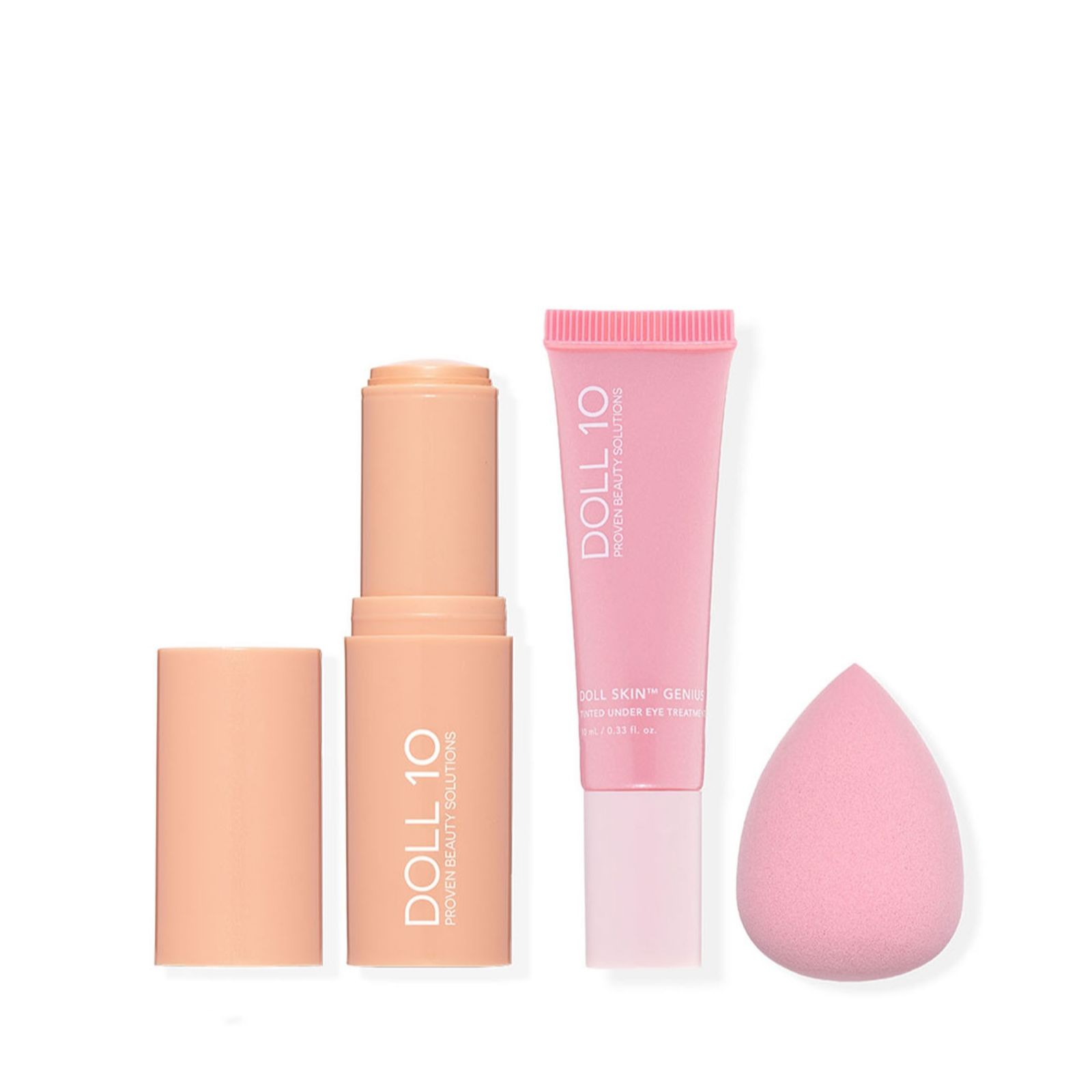 Doll 10 Tinted Eye Serum & Brighten & Correct Eye Stick Duo