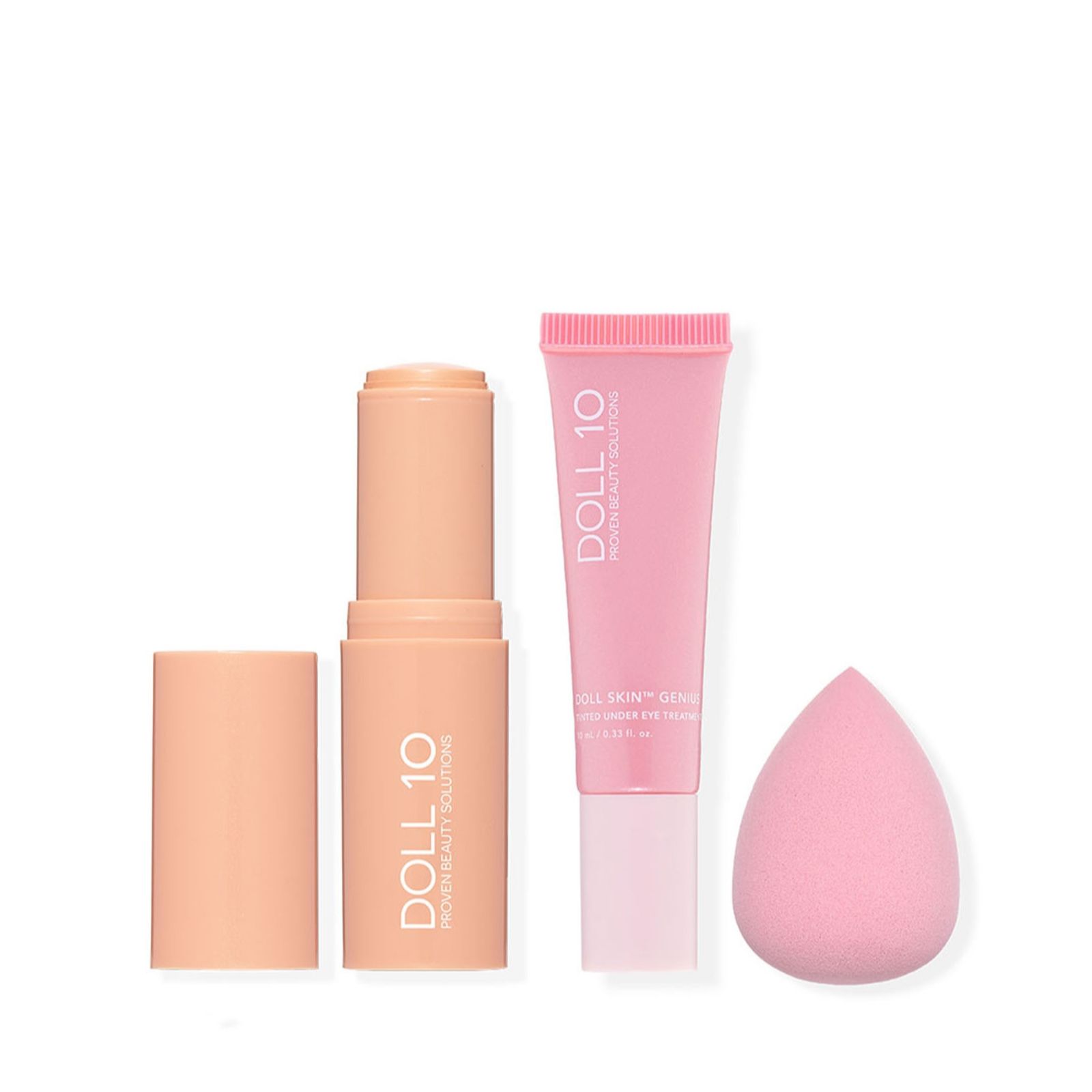 Doll 10 Tinted Eye Serum & Brighten & Correct Eye Stick Duo