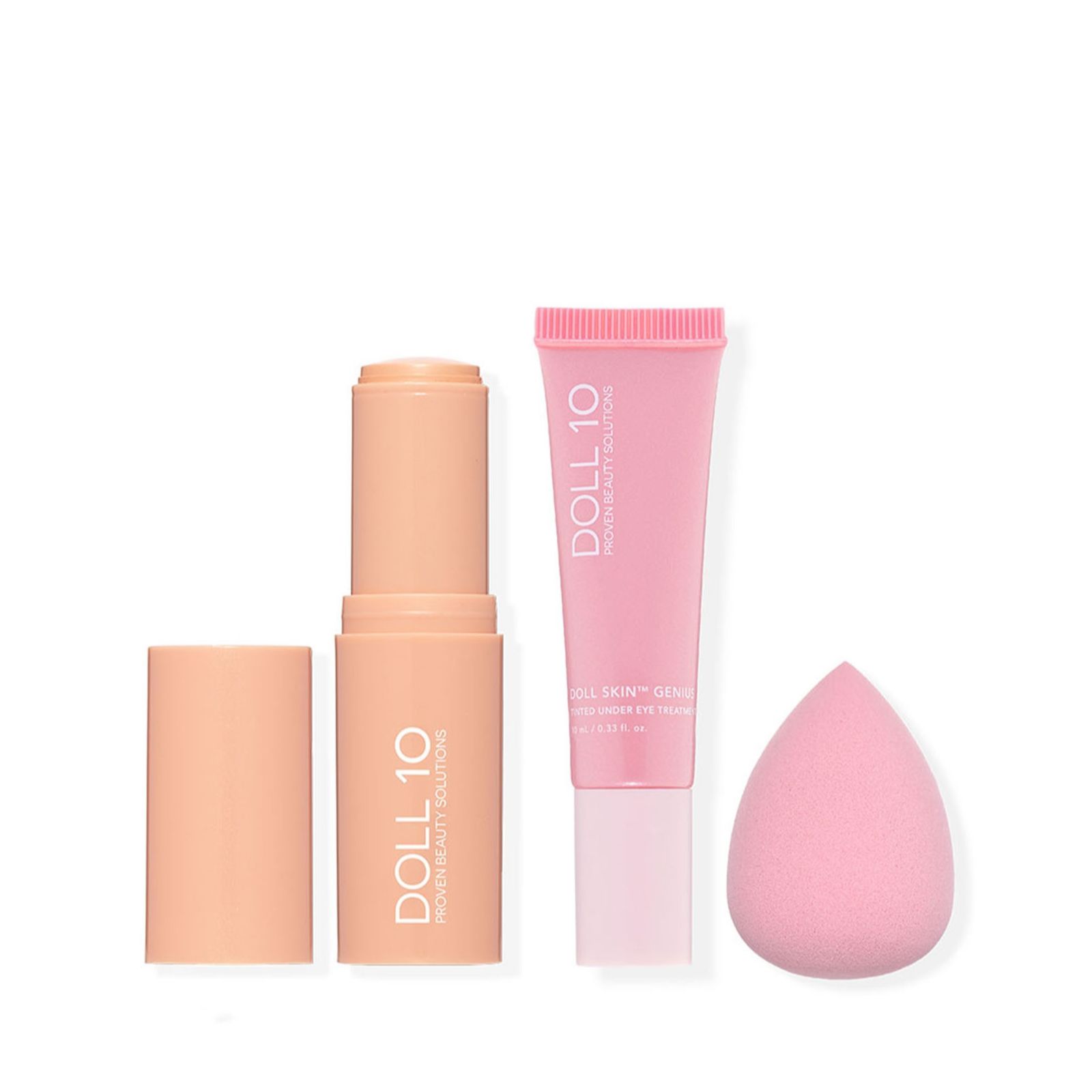 Doll 10 Tinted Eye Serum & Brighten & Correct Eye Stick Duo