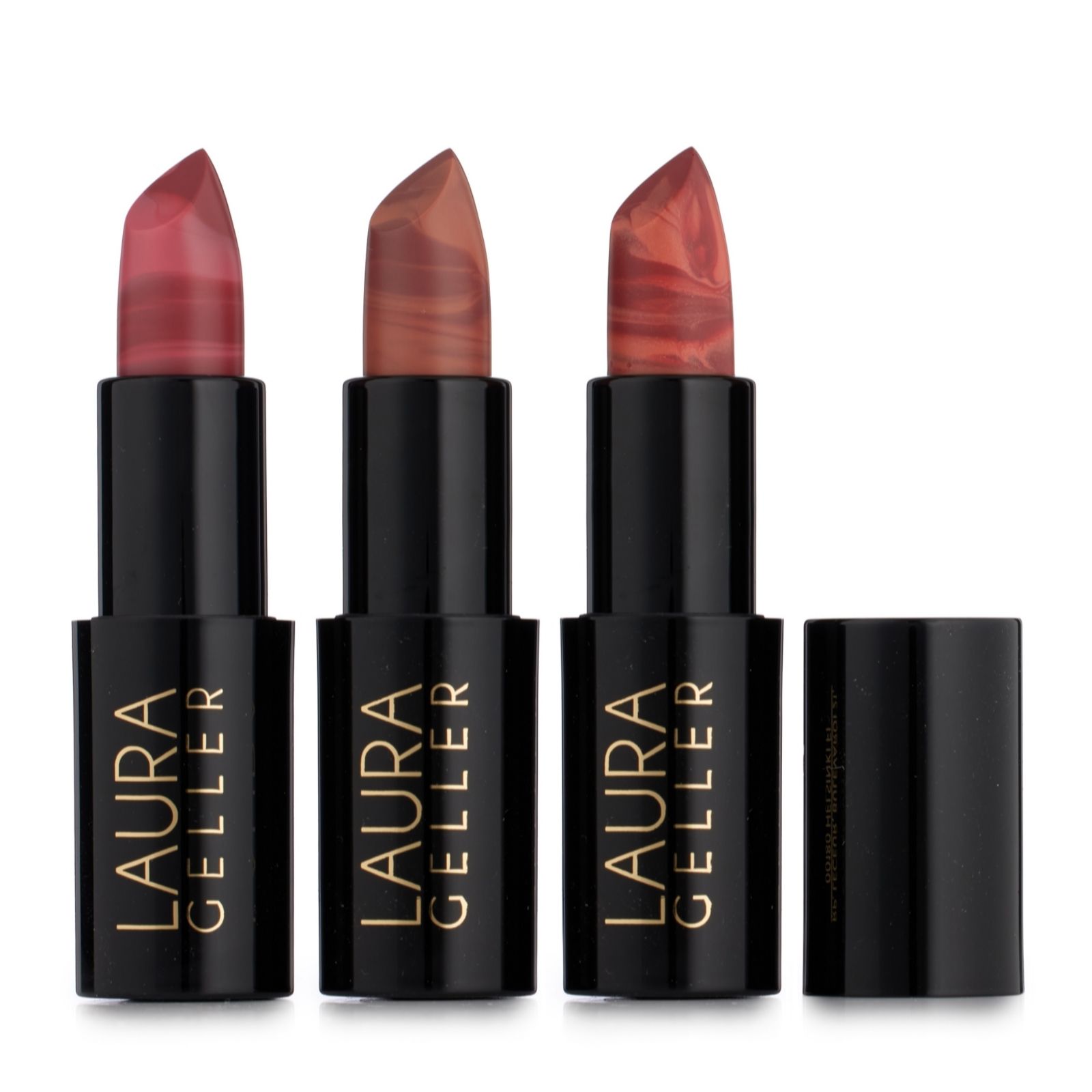 Laura Geller 3 Piece Italian Marble Lipstick Collection