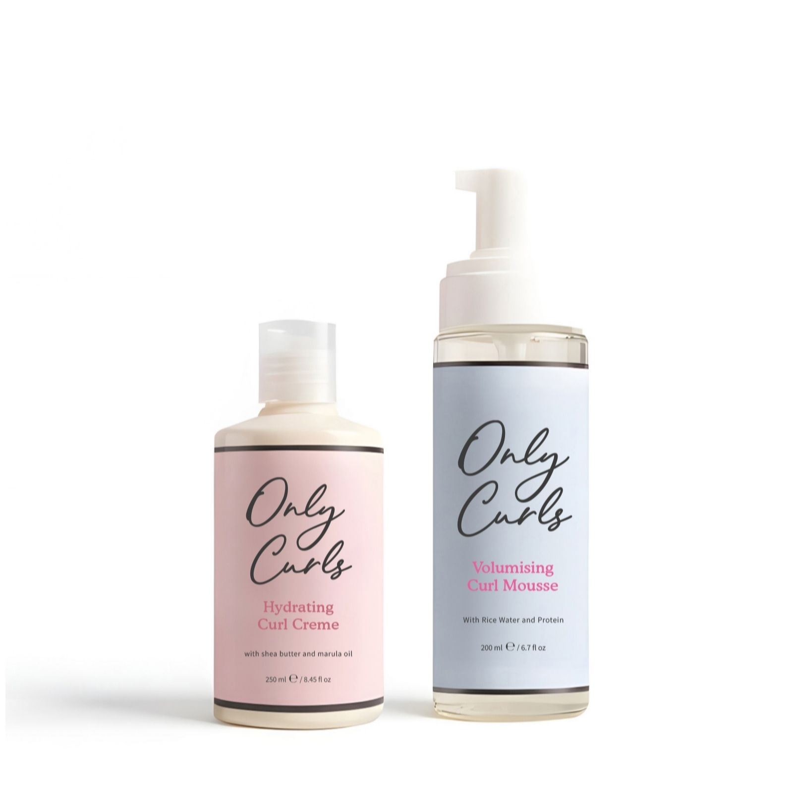 Only Curls Creme and Mousse Duo