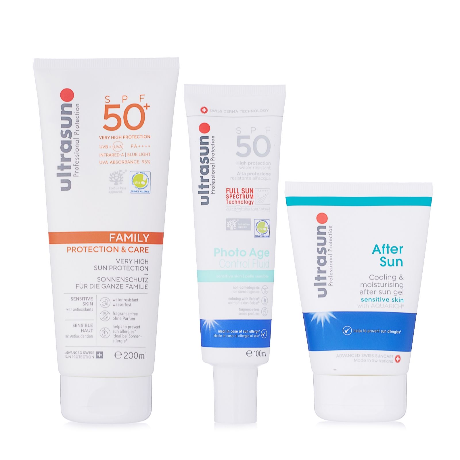 Ultrasun Photo Age Face & Body 3 Piece Collection