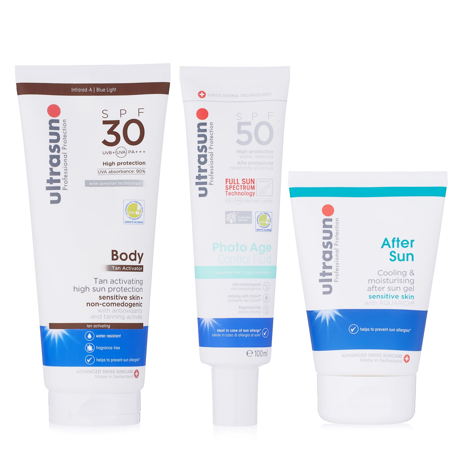 Ultrasun Photo Age Face & Body 3 Piece Collection