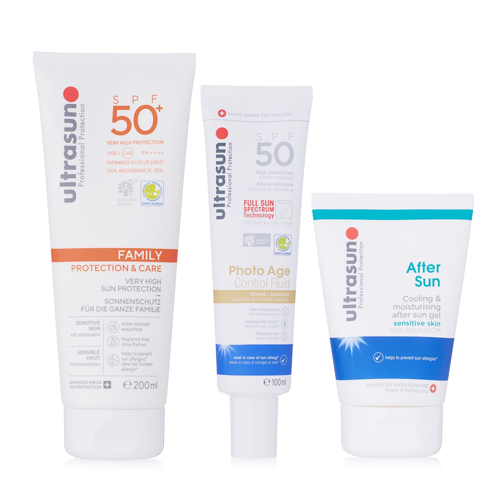 Ultrasun Photo Age Face & Body 3 Piece Collection