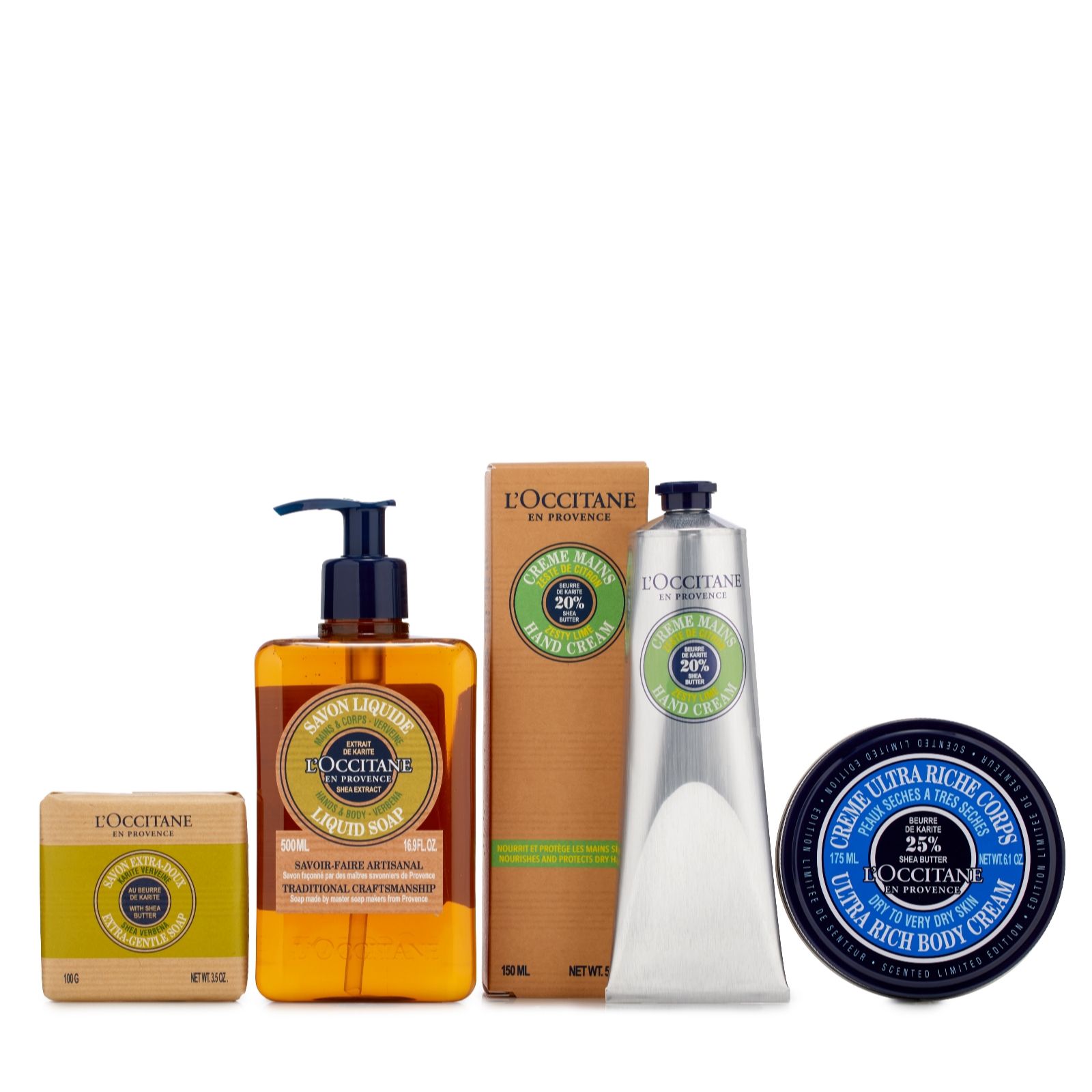L'Occitane 4 Piece Shea Bath & Body Favourites Collection