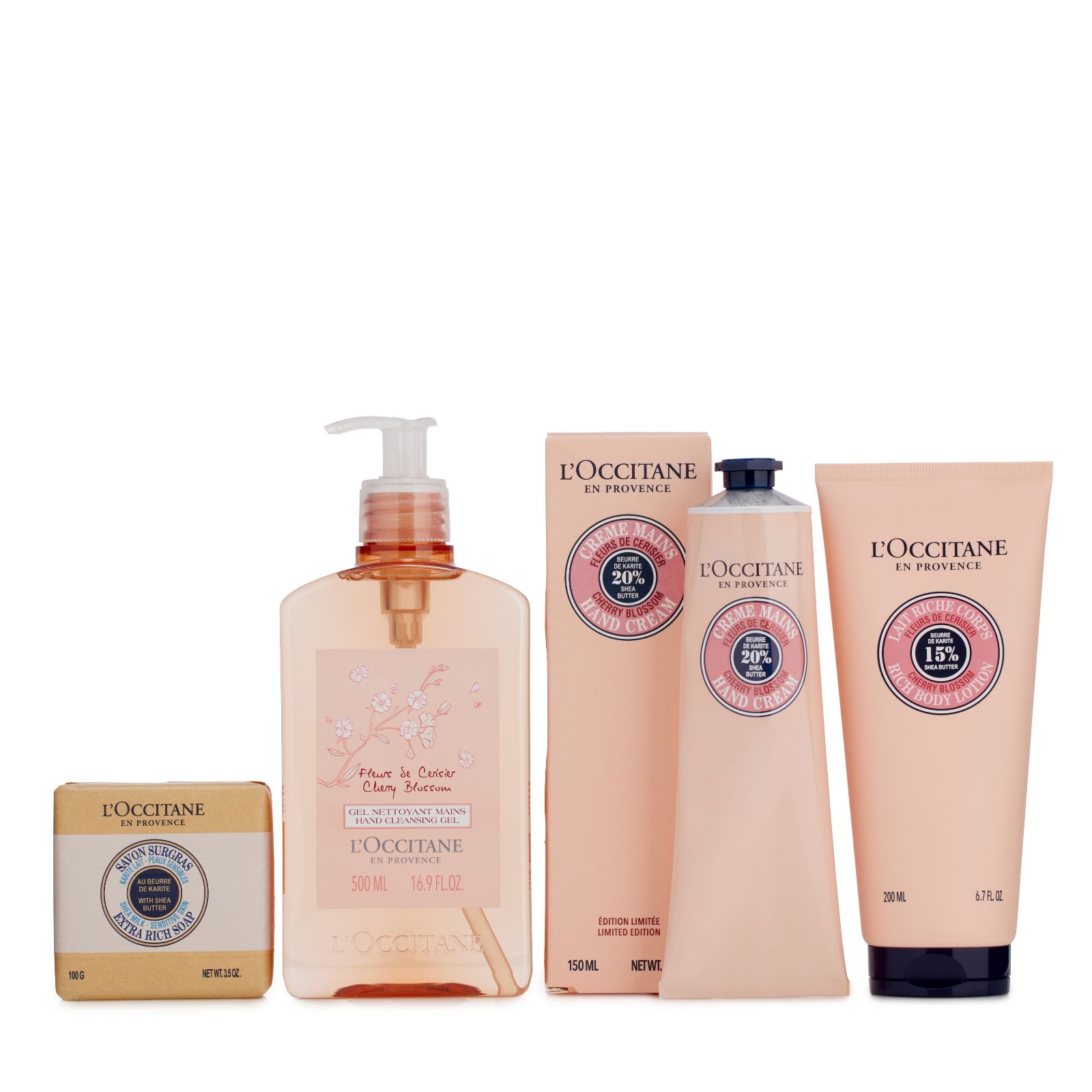 L'Occitane 4 Piece Shea Bath & Body Favourites Collection