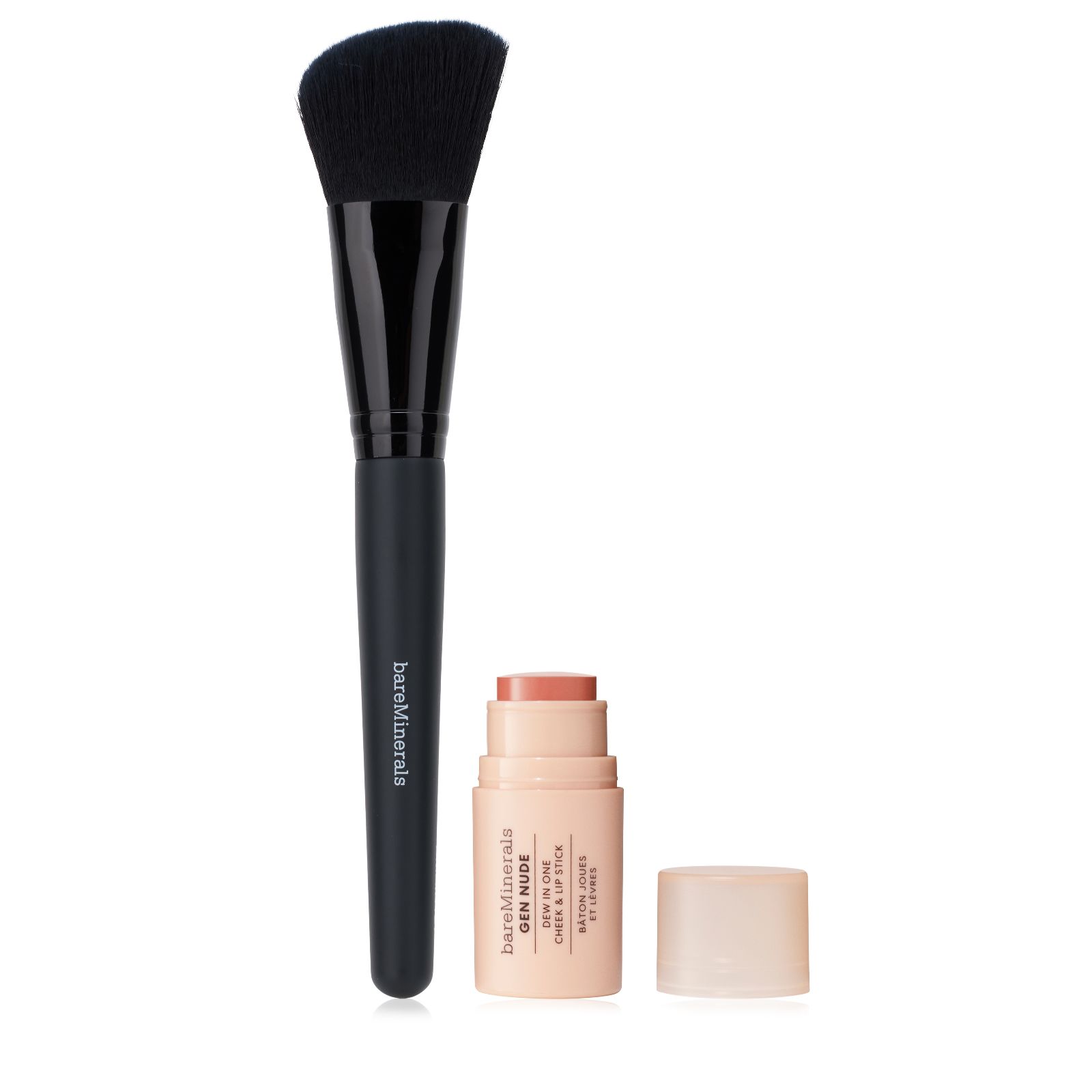 bareMinerals Gen Nude Cheek & Lip Stick & Brush