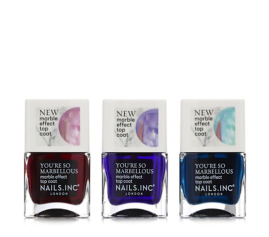 Nails Inc 3 Piece You're So Marbellous Collection