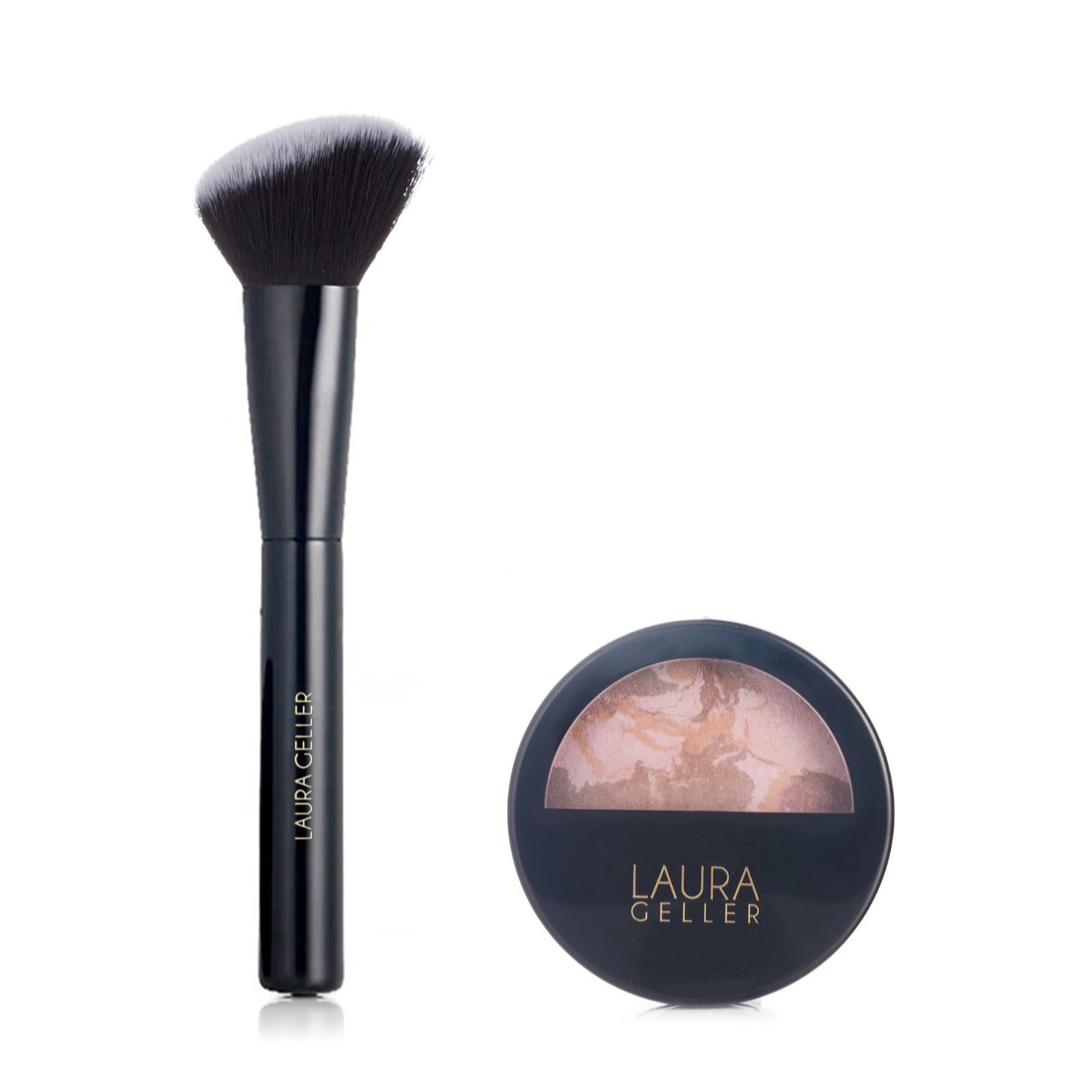 Laura Geller Baked Blush-n-Bronze Marbleised 2-in-1