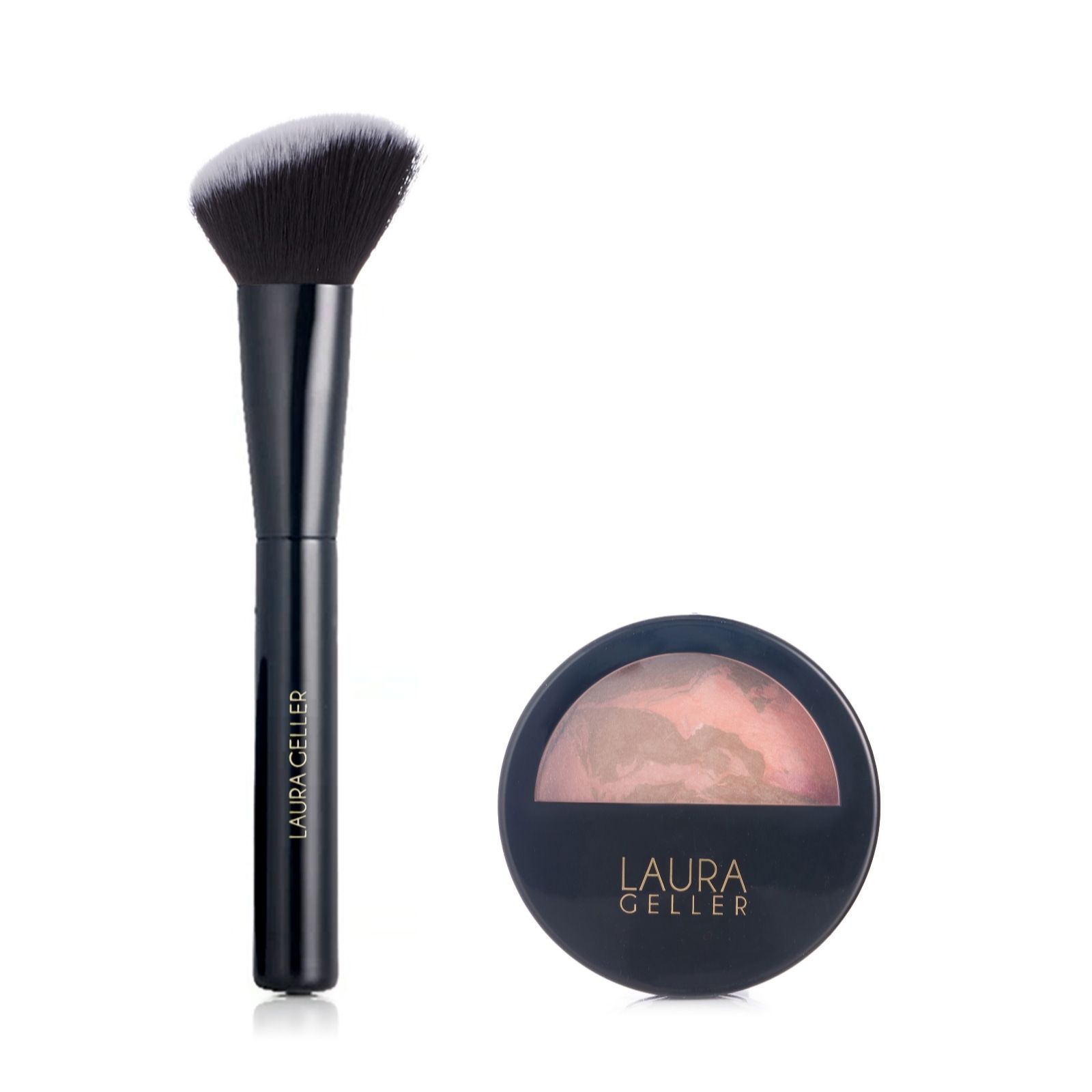 Laura Geller Baked Blush-n-Bronze Marbleised 2-in-1