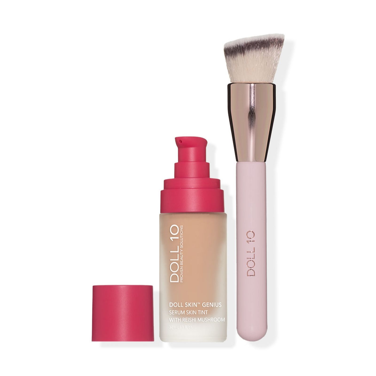 Doll 10 Reishi Mushroom Foundation with Brush