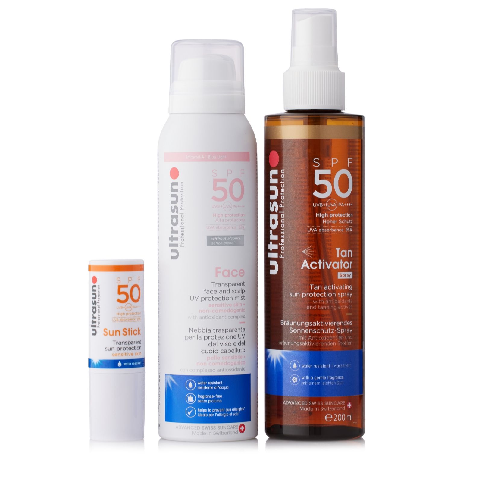  Ultrasun Sun Protection 3 Piece Summer Ready Collection