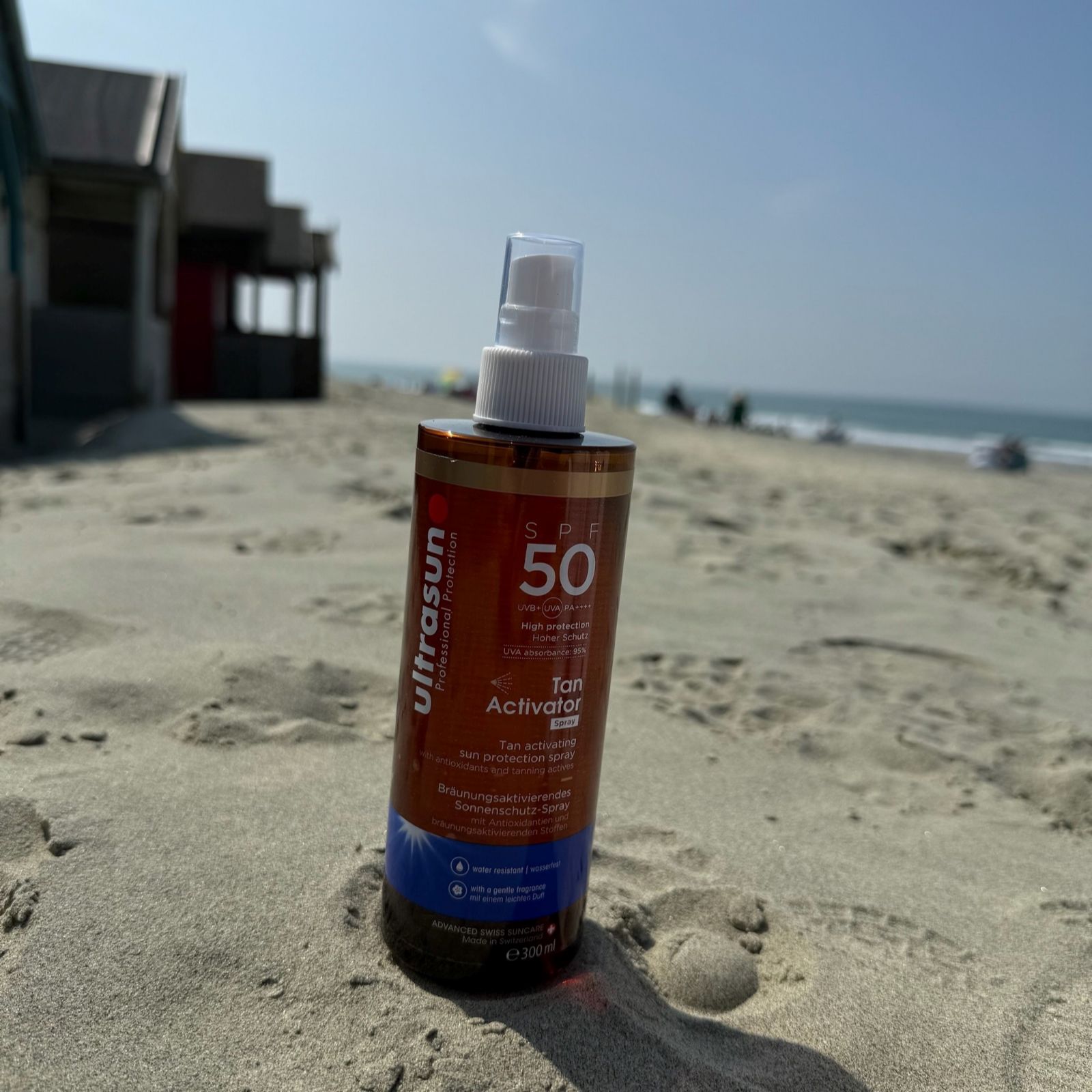 Ultrasun Megasize Body Tan Activator Spray SPF 50 300ml - QVC UK
