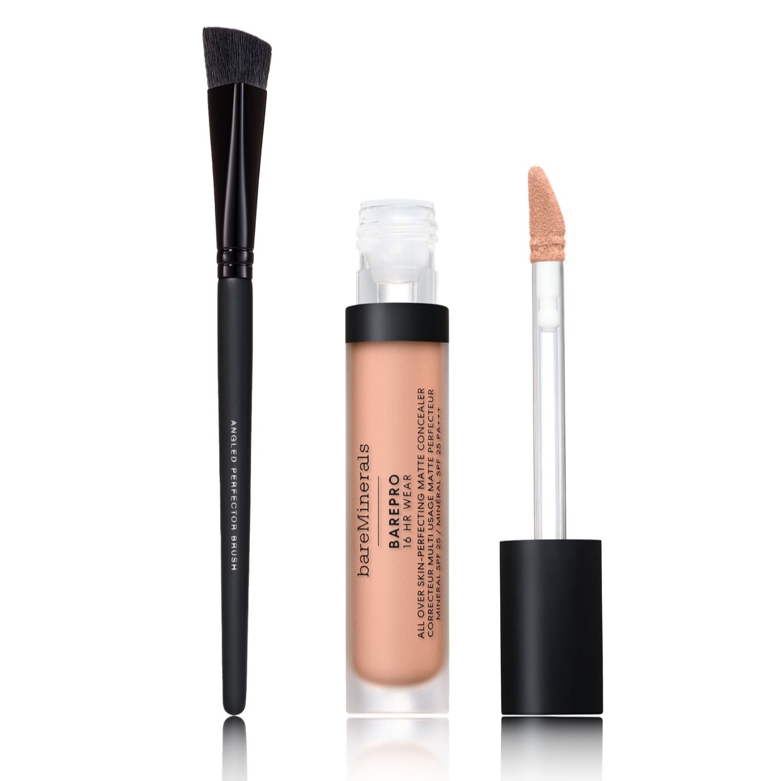 bareMinerals barePro 16HR All Over Skin -Perfecting Matte Concealer & Brush