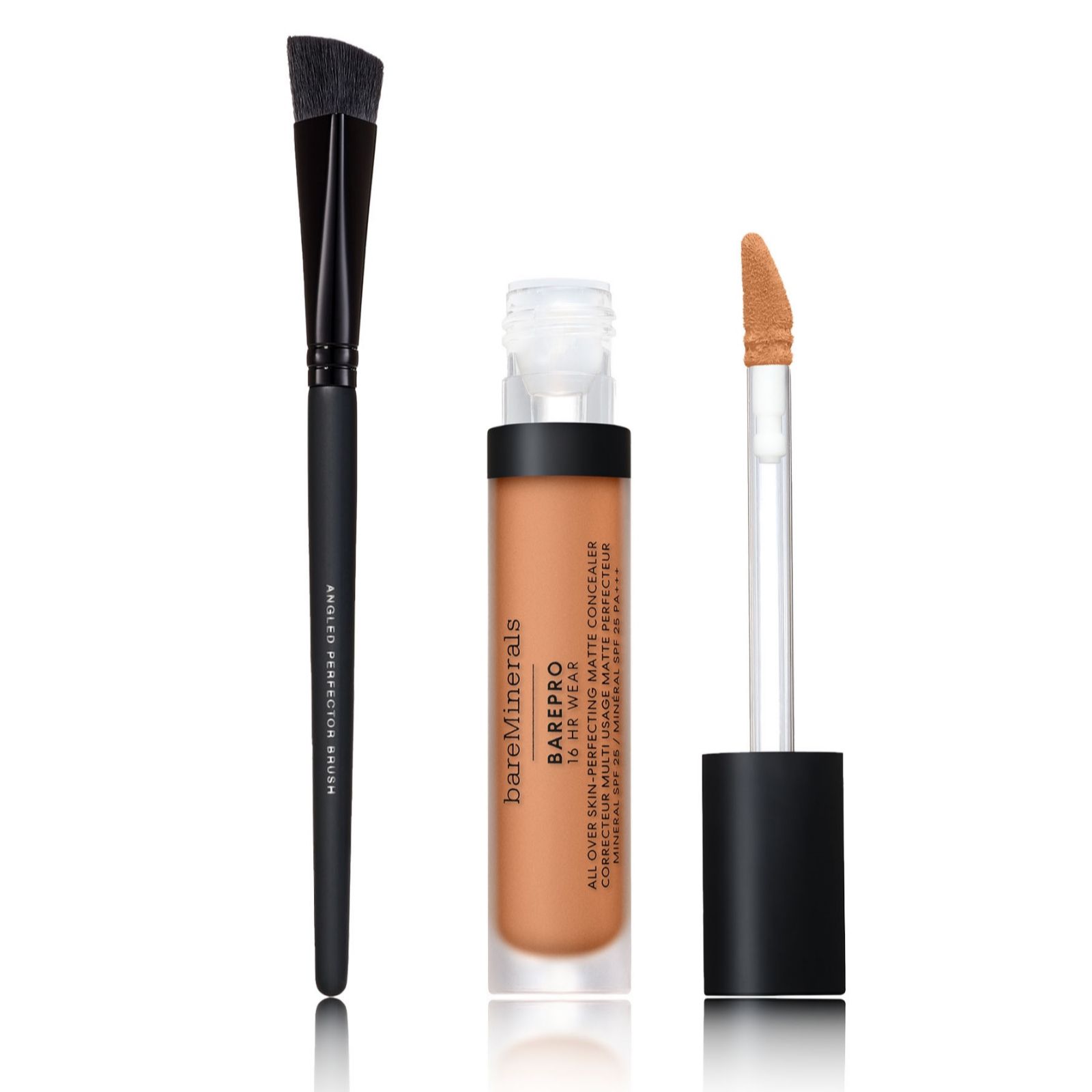 bareMinerals barePro 16HR All Over Skin -Perfecting Matte Concealer & Brush