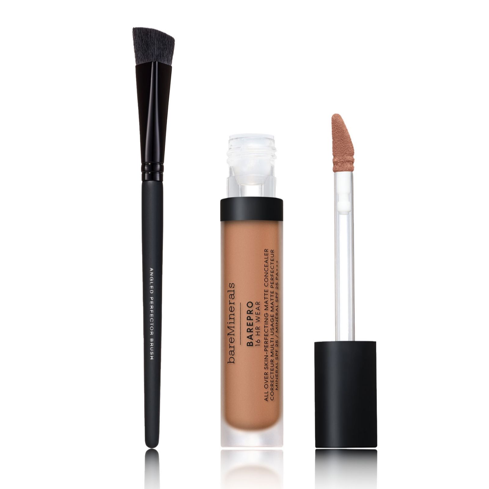 bareMinerals barePro 16HR All Over Skin -Perfecting Matte Concealer & Brush