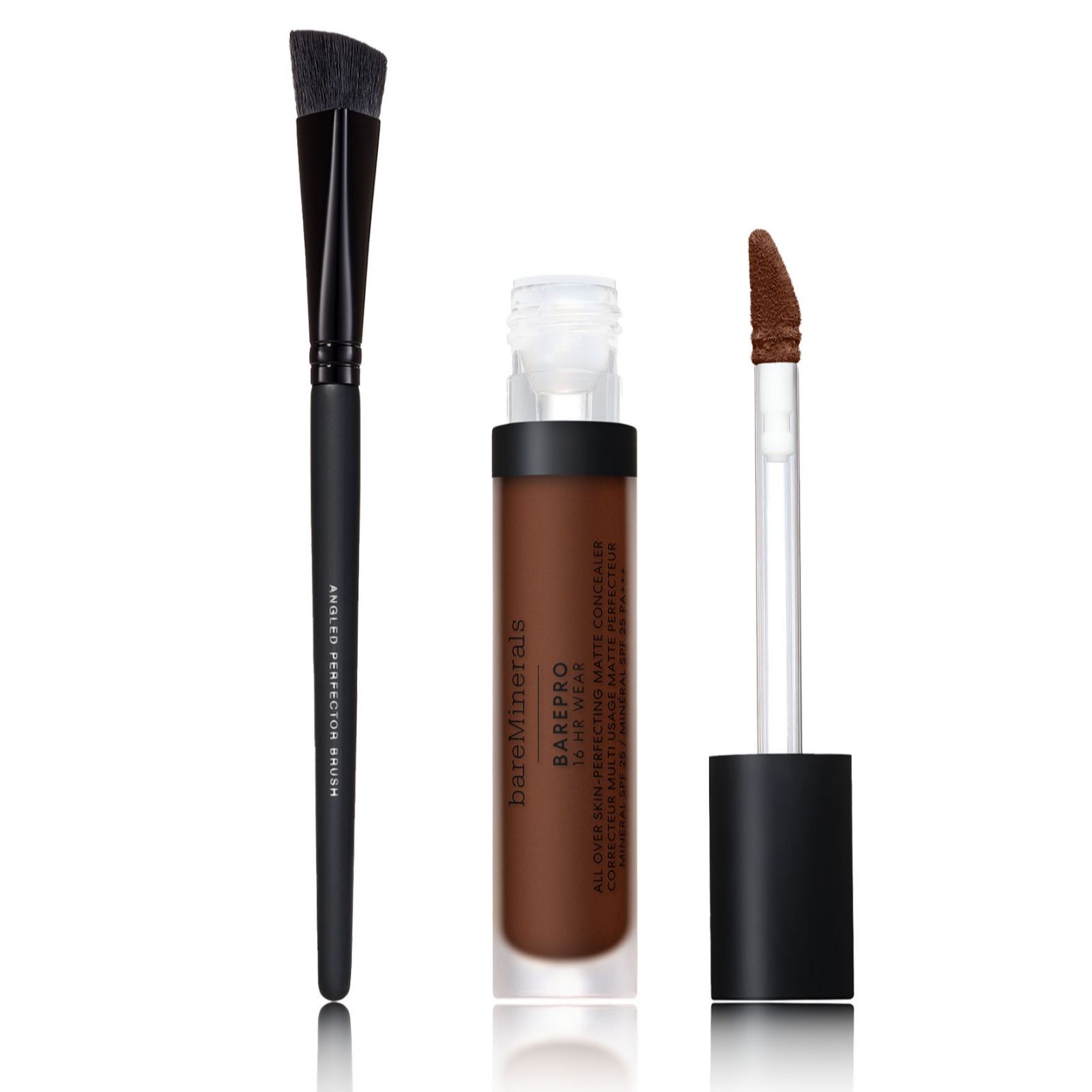 bareMinerals barePro 16HR All Over Skin -Perfecting Matte Concealer & Brush
